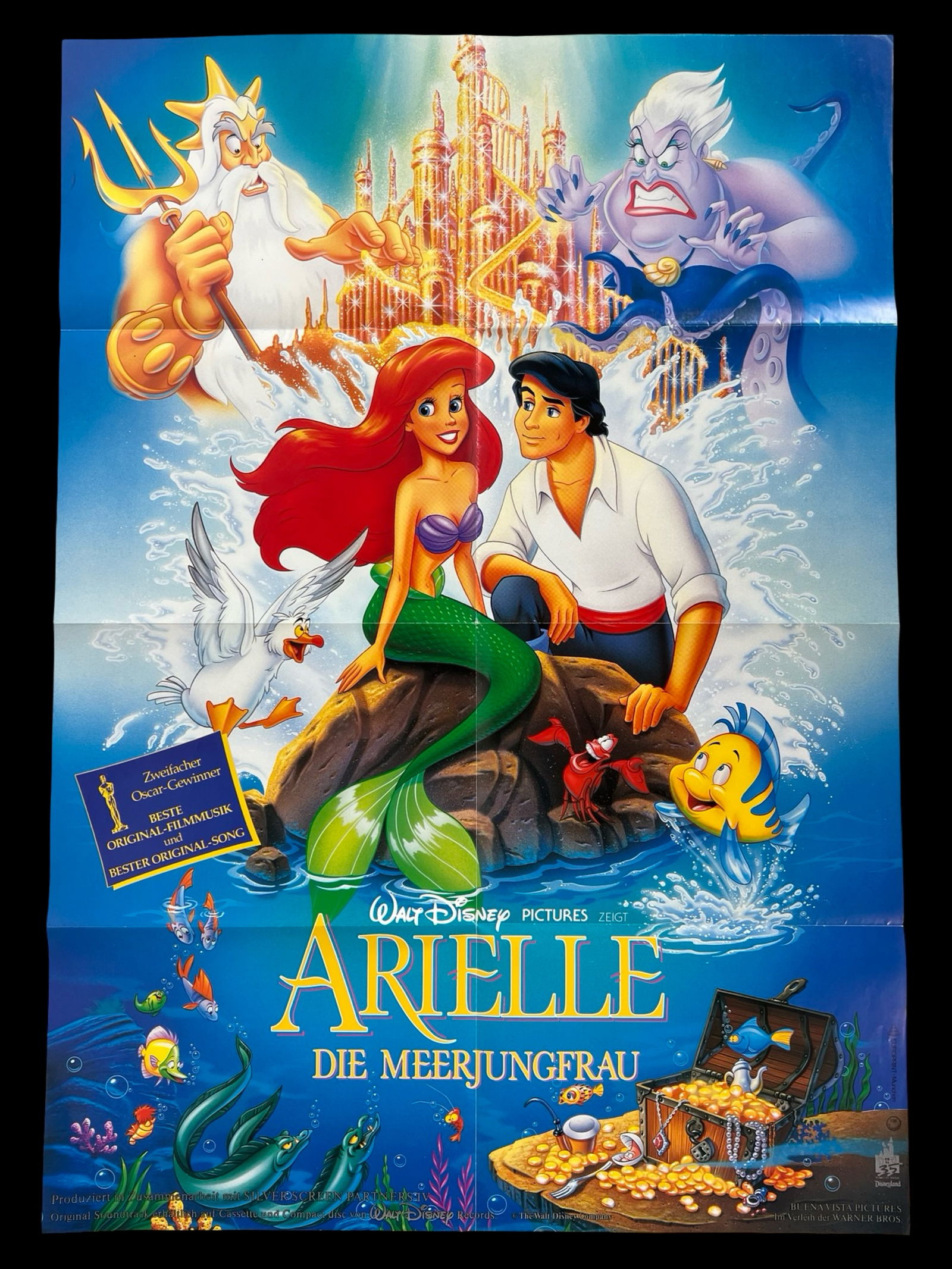German "The Little Mermaid" Movie Poster (1 of 4)
