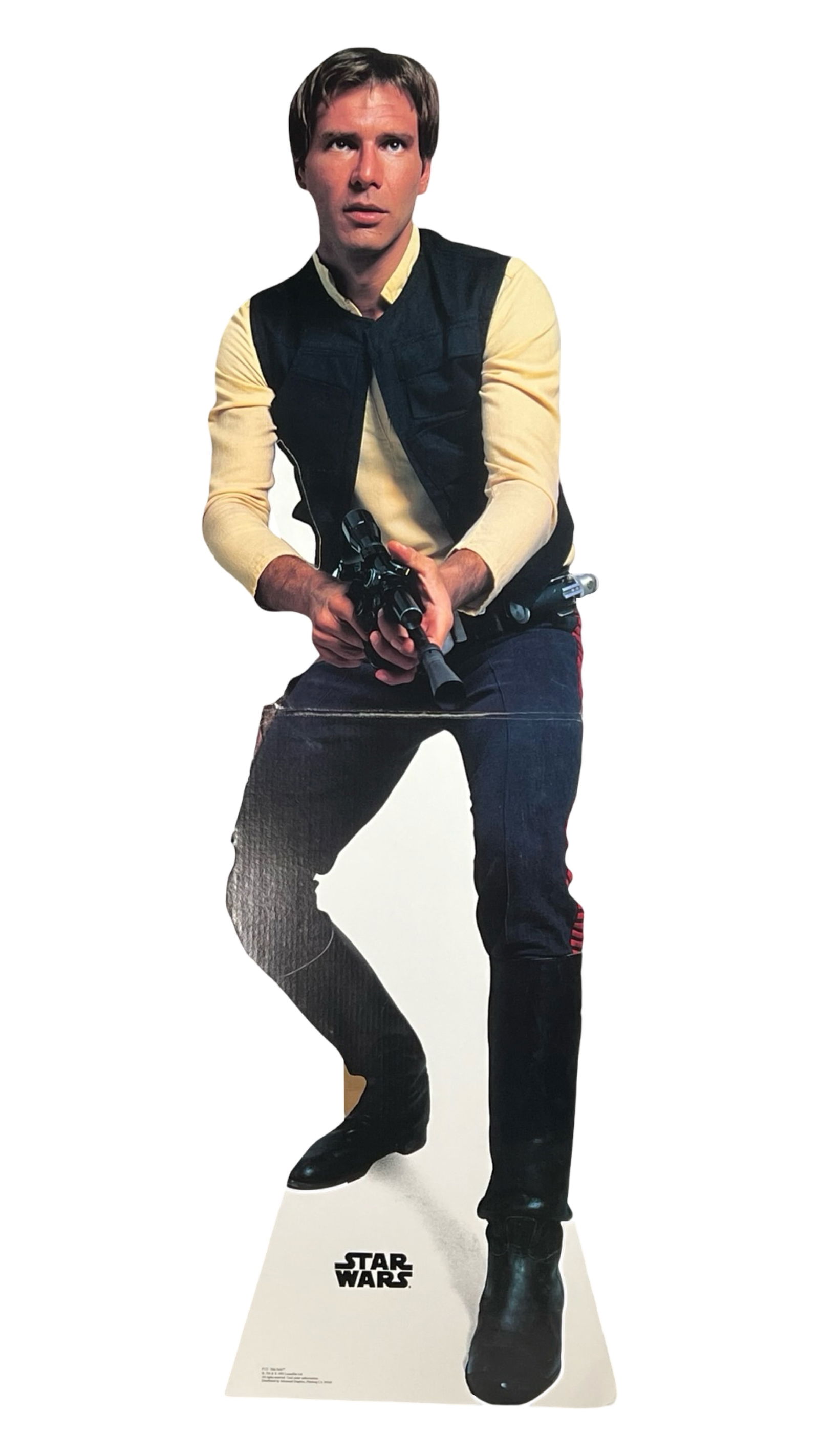 '93 Star Wars Han Solo Life-Size Cardboard Standee (1 of 4)