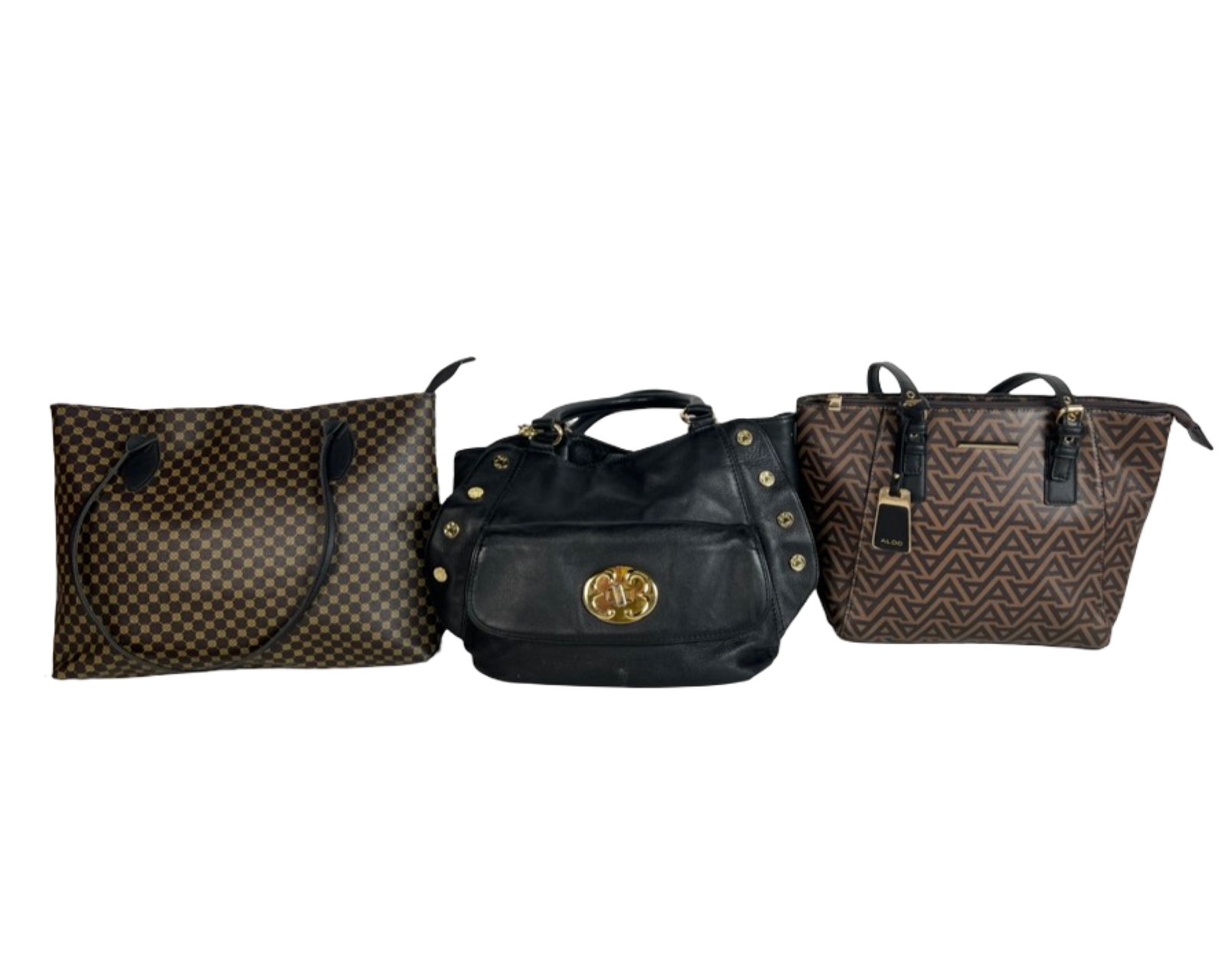 Group of Designer-Style Tote Bags: ALDO, Emma Fox (1 of 7)