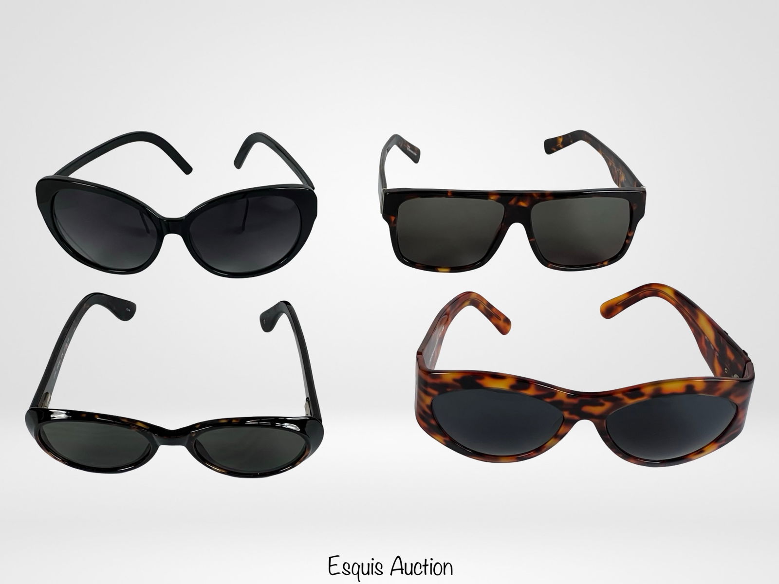 Lot of 4 Designer Sunglasses - Yves Saint Laurent, (1 of 10)