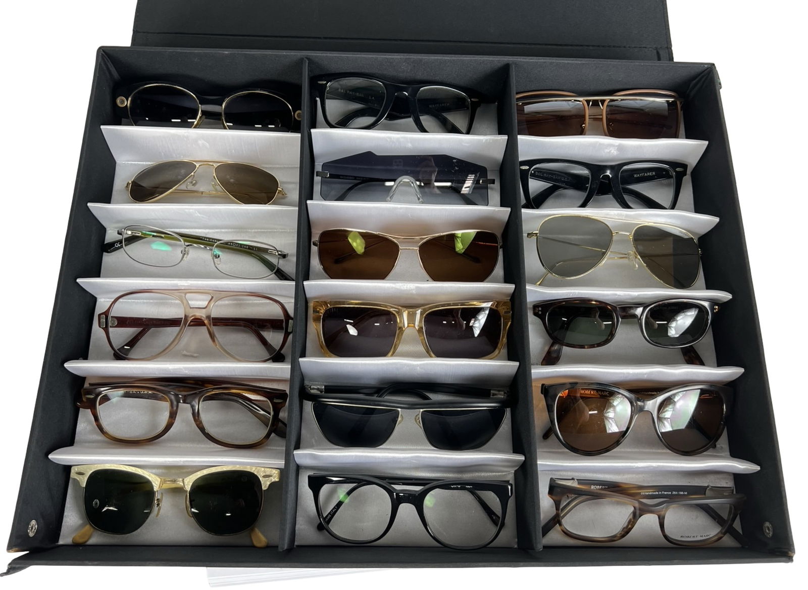 Lot of Sunglasses and Eyeglasses with Display Case (1 of 4)