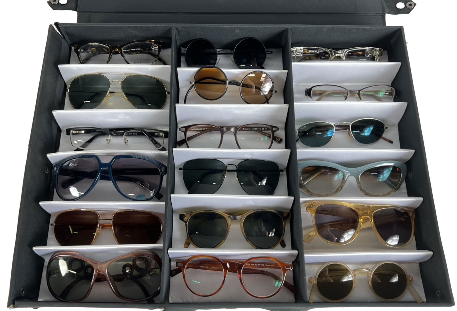 Lot of Sunglasses & Eyeglasses with Display Case (1 of 4)
