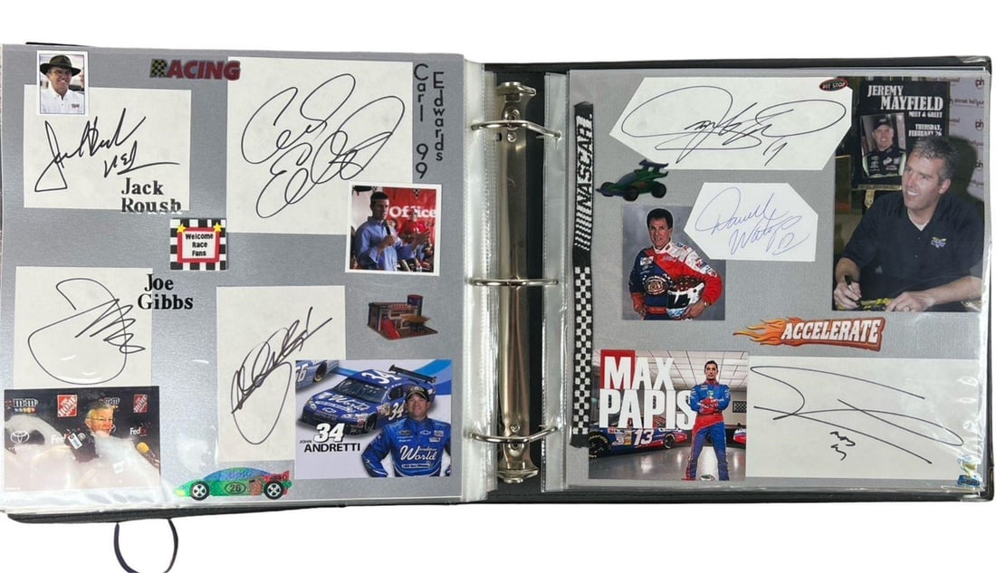 NASCAR Racing Scrapbooks- 20+ Years of Racing (1 of 19)