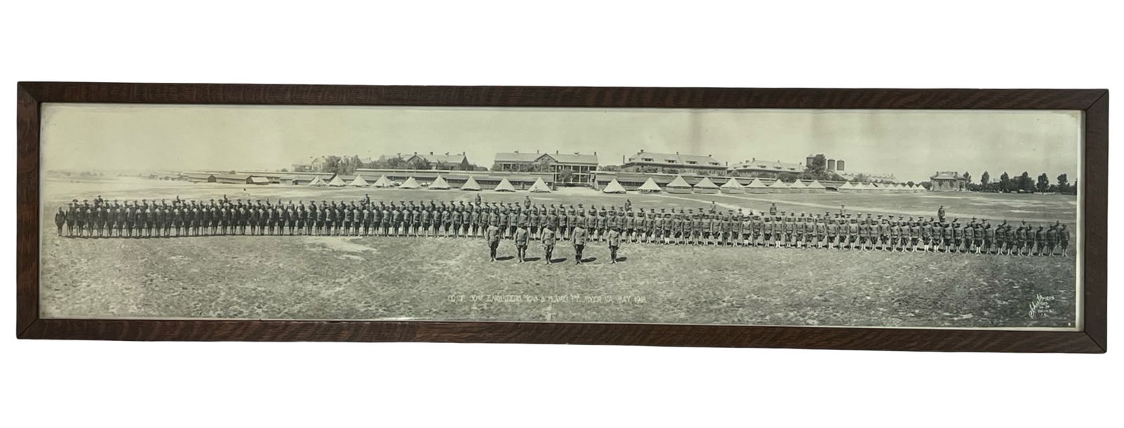 WWI Panoramic Photo - 30th Engineers Ft. Myer VA (1 of 4)
