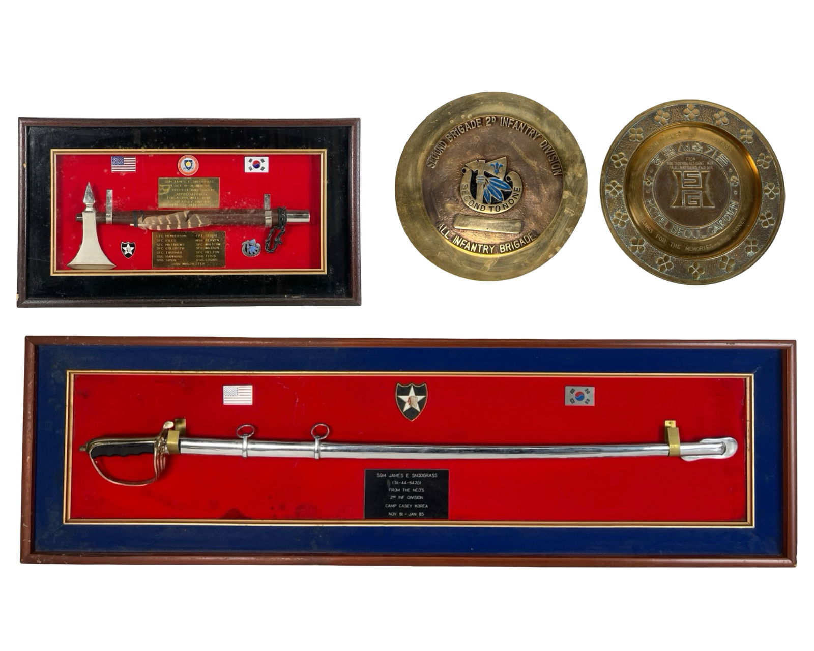 US Army 2nd Infantry Division Korean Commem. Set (1 of 11)