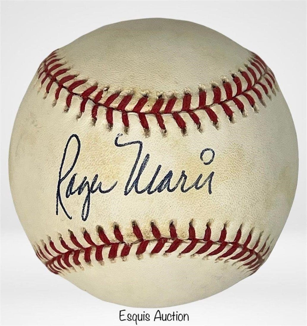 Roger Maris Signed/ Autographed Baseball (1 of 4)