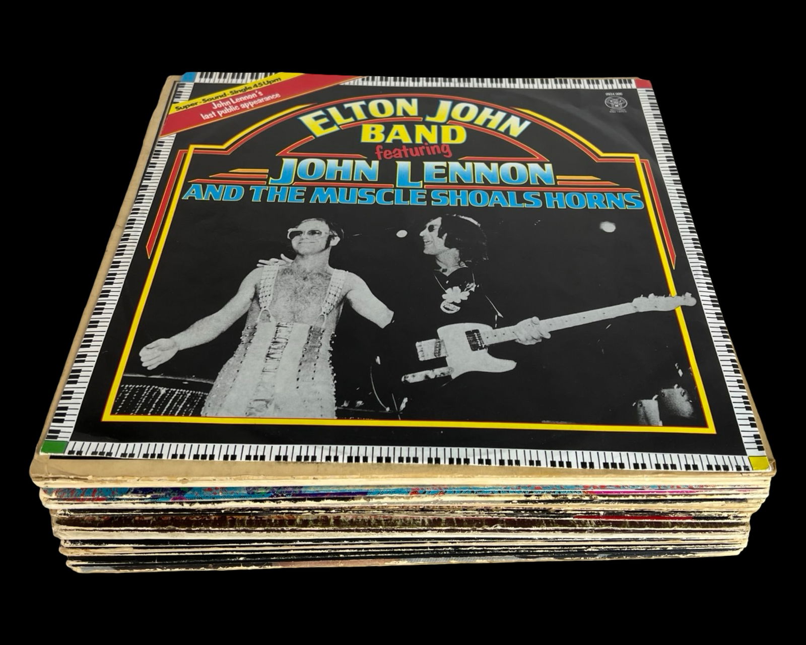 Elton John & Santana Vinyl LP Record Collection (1 of 7)