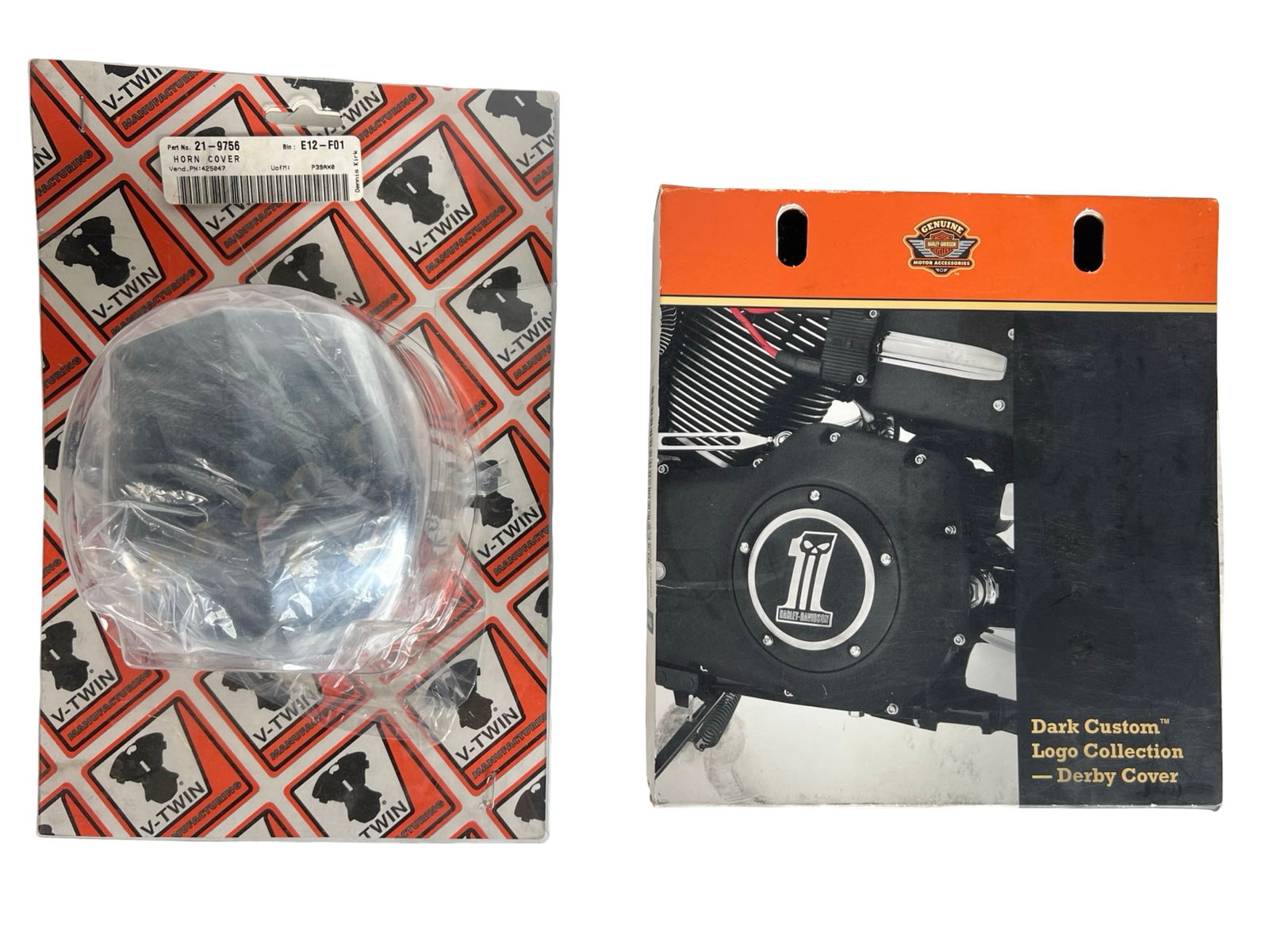 Harley-Davidson MotorcycleParts- V-Twin Skull Horn (1 of 8)