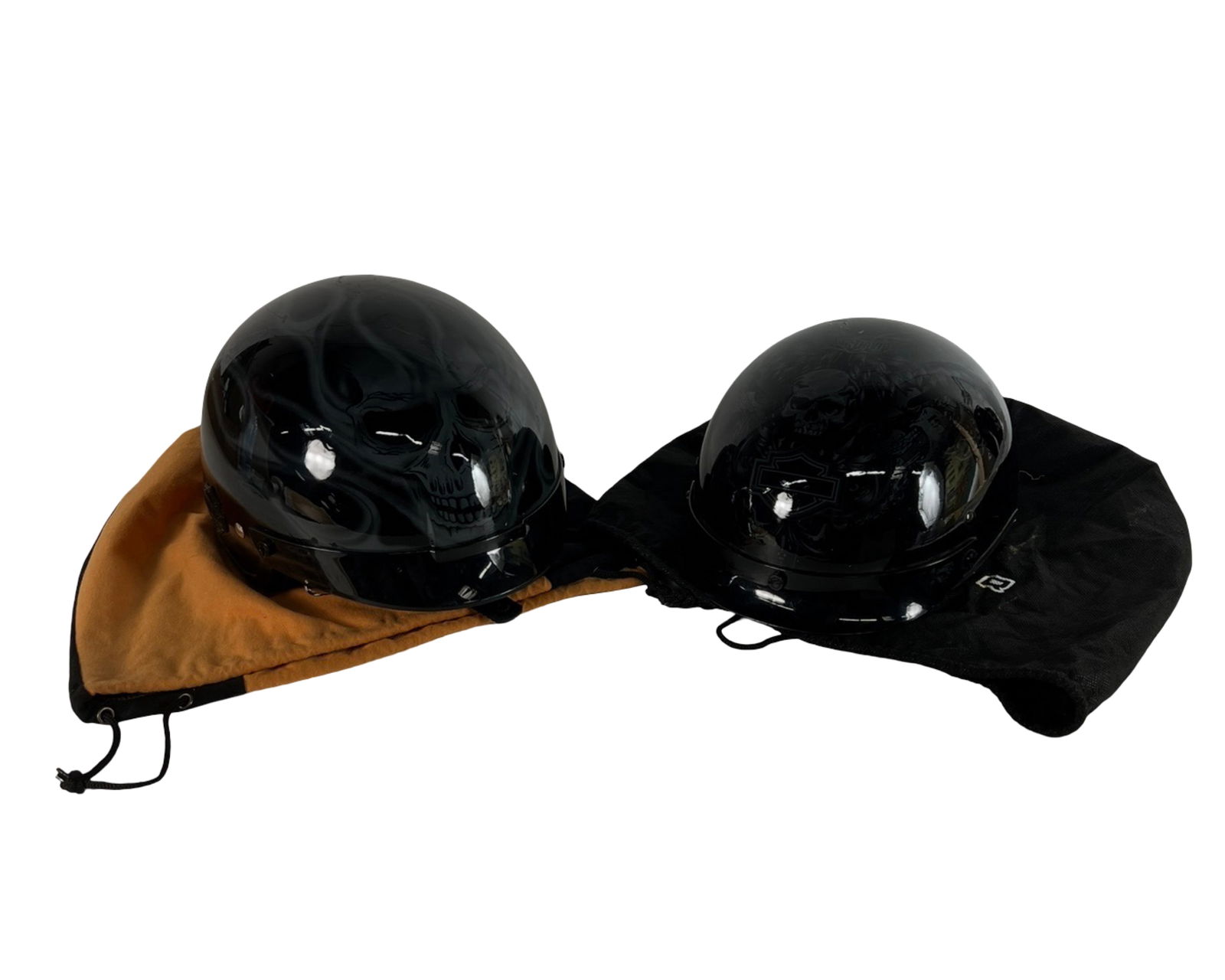 Harley-Davidson Skull Graphic Motorcycle Helmets (1 of 5)