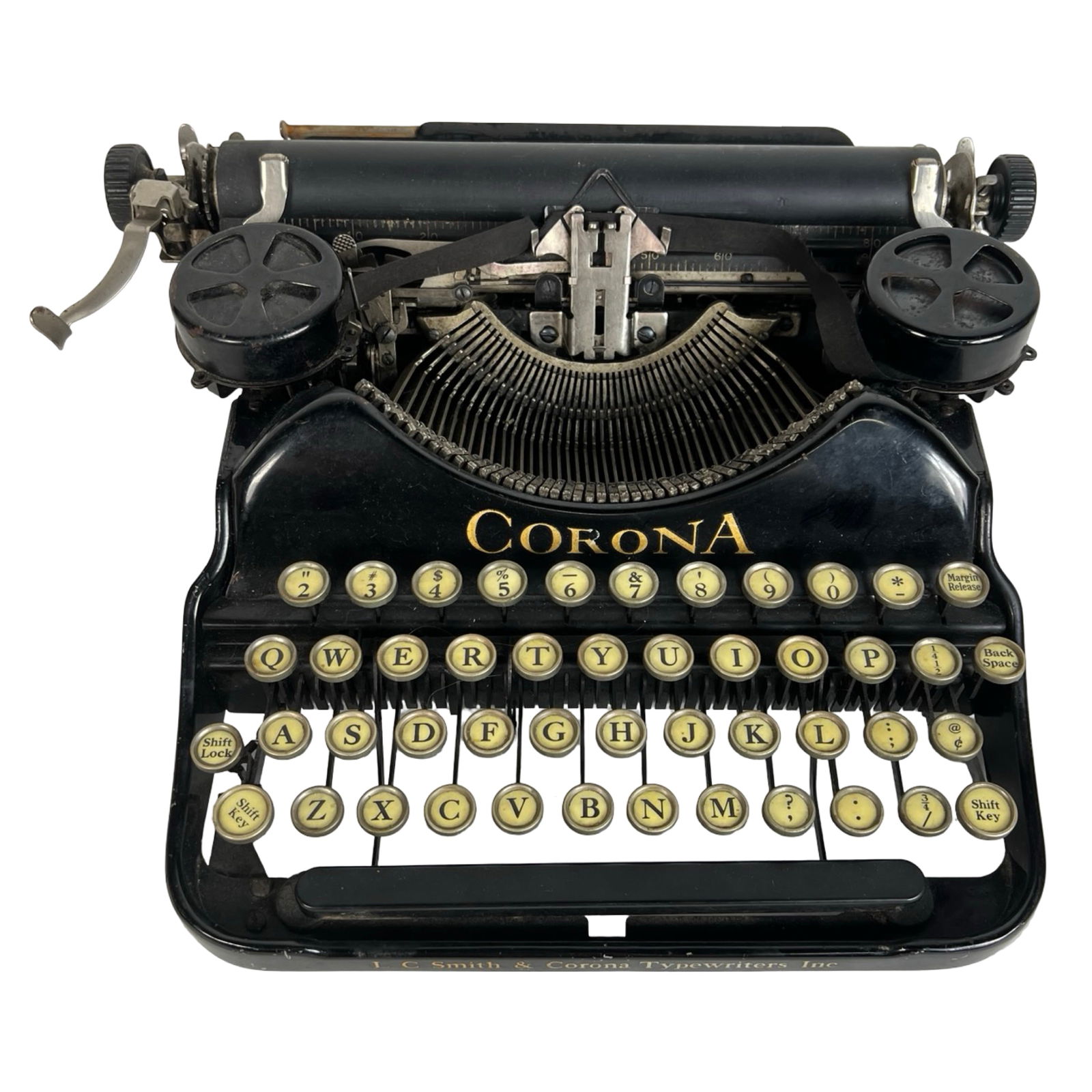 Vintage Smith & Corona Model 4 Portable Typewrite (1 of 5)