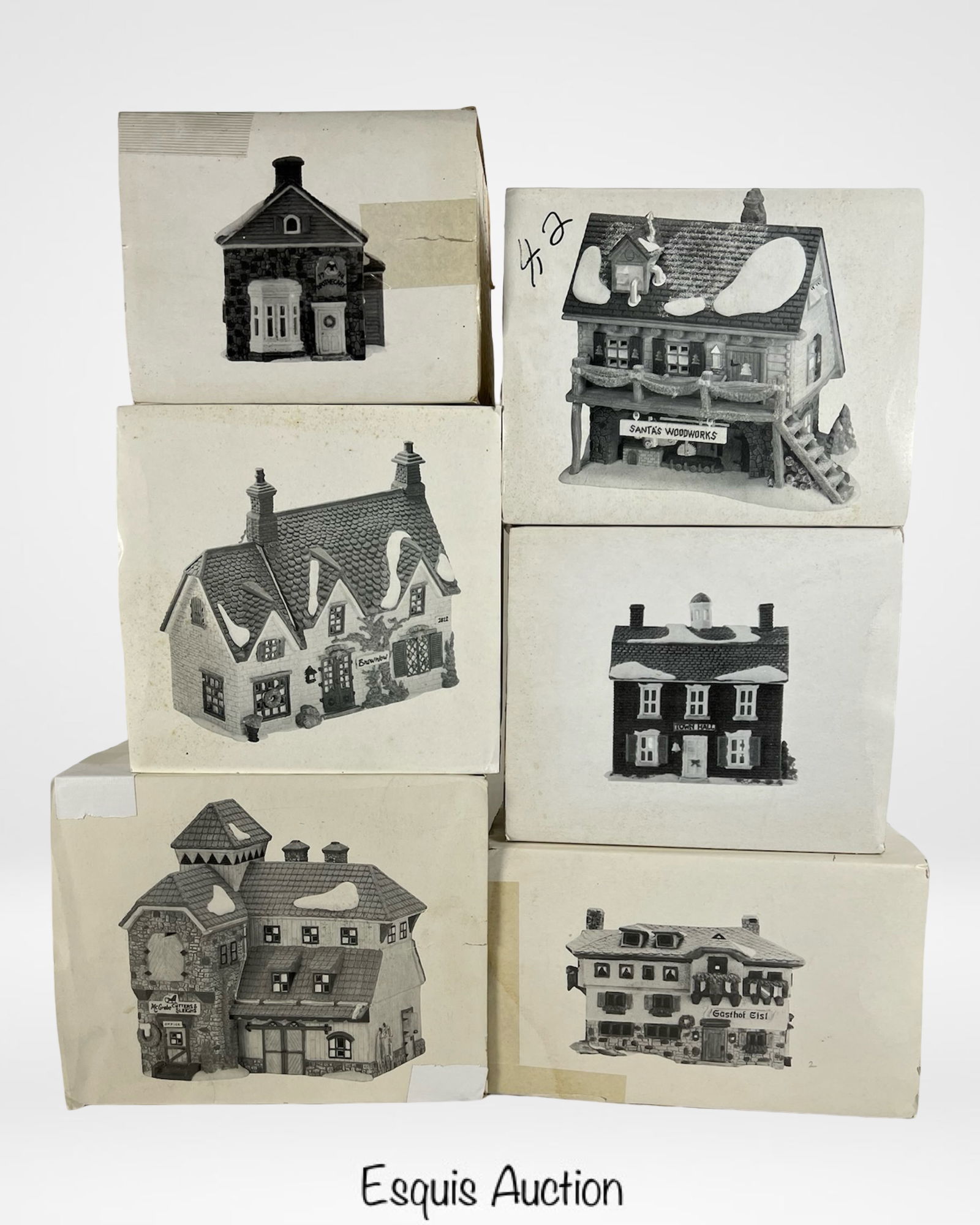 Department 56 Snow Village & Holiday Buildings (1 of 2)