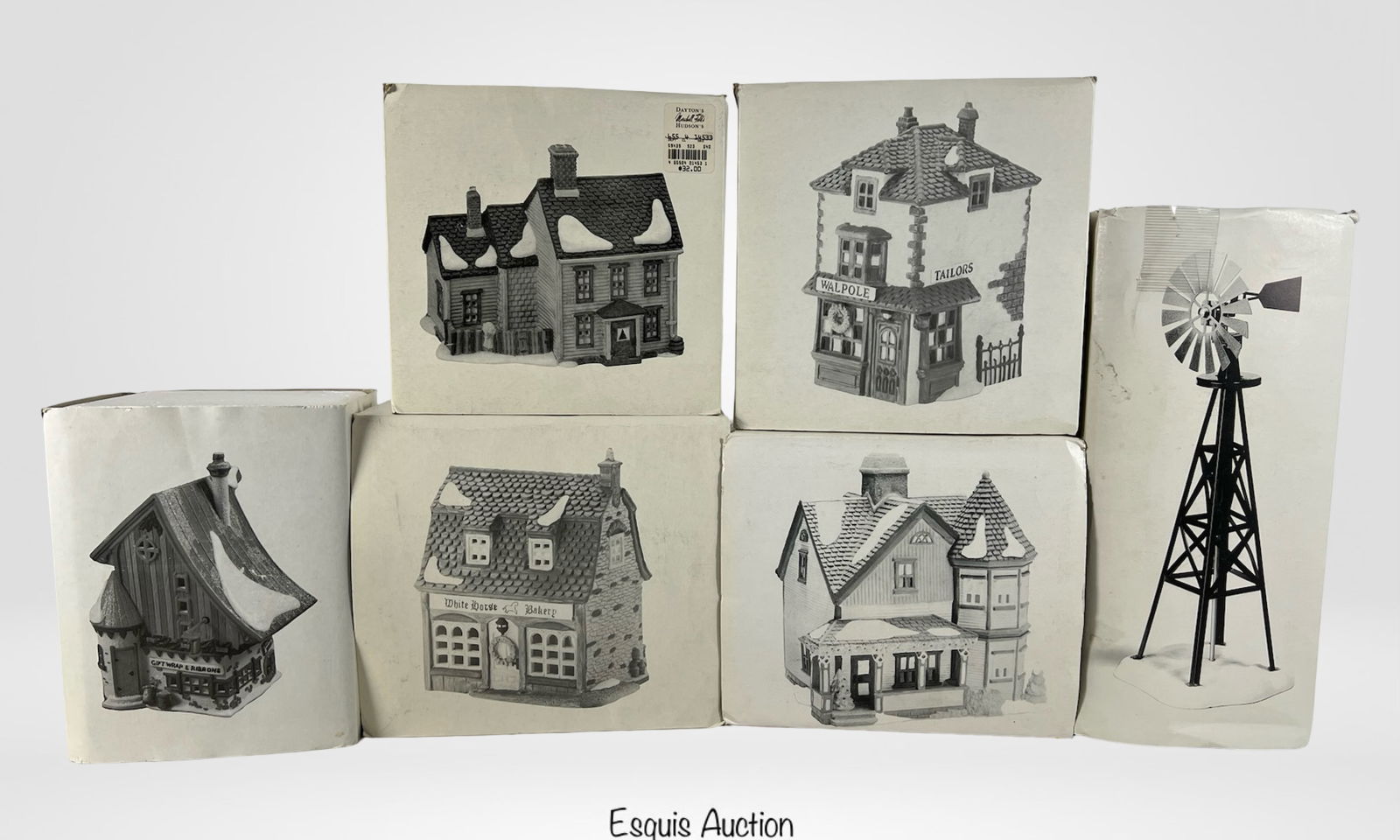 Department 56 Christmas Village Cottage Group (1 of 2)