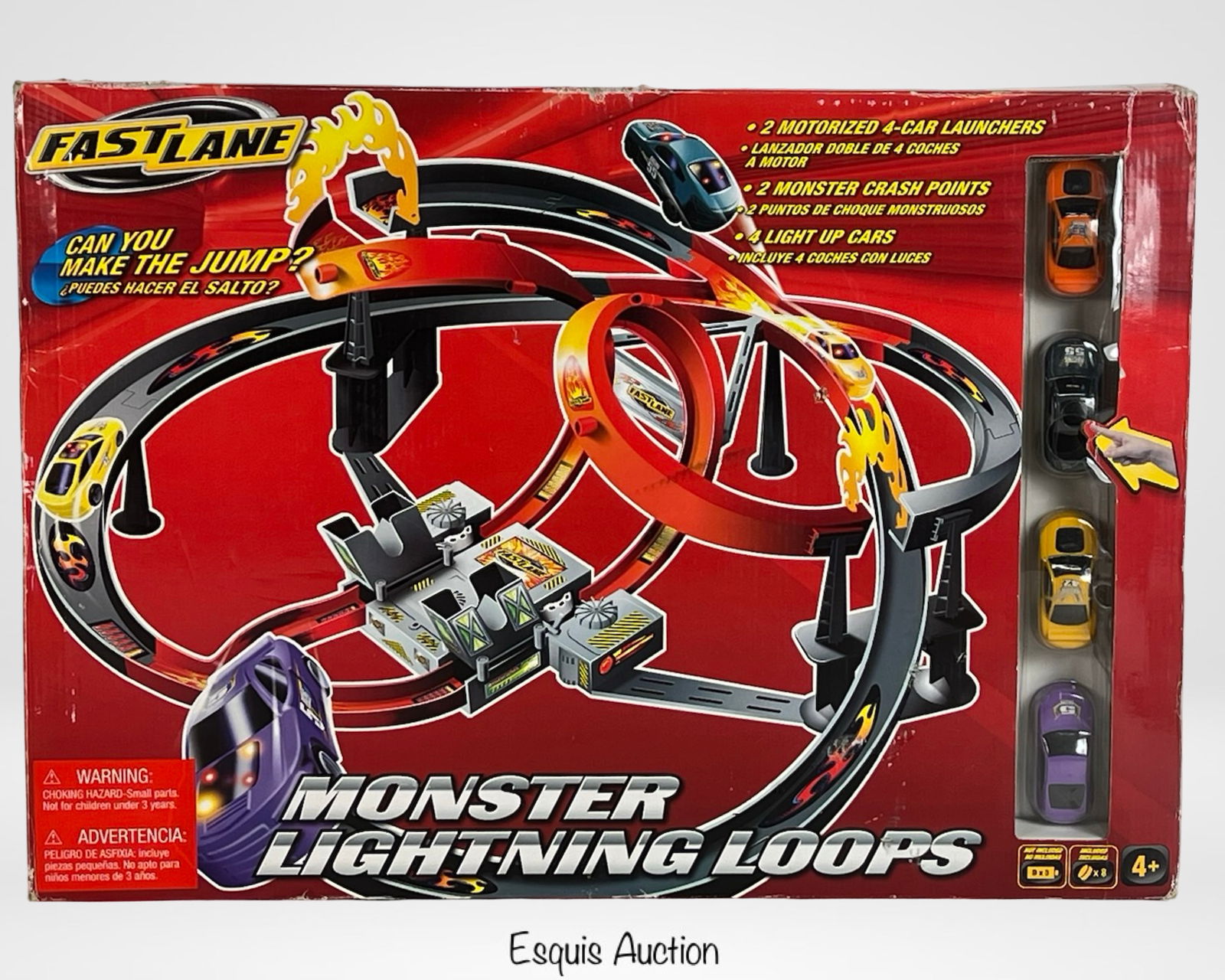 Fast Lane Monster Lightning Loops Race Track Set (1 of 2)