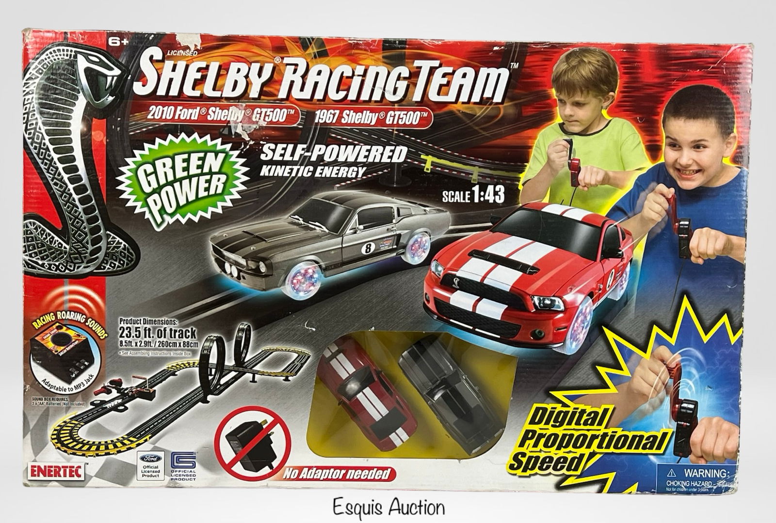 Shelby Racing Team 1:43 Scale Slot Car Track Set (1 of 2)