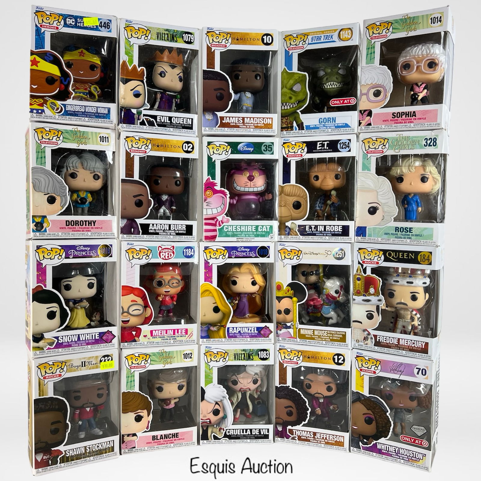 20 Funko Pop! Vinyl Figures - Disney, Marvel, Hami (1 of 1)