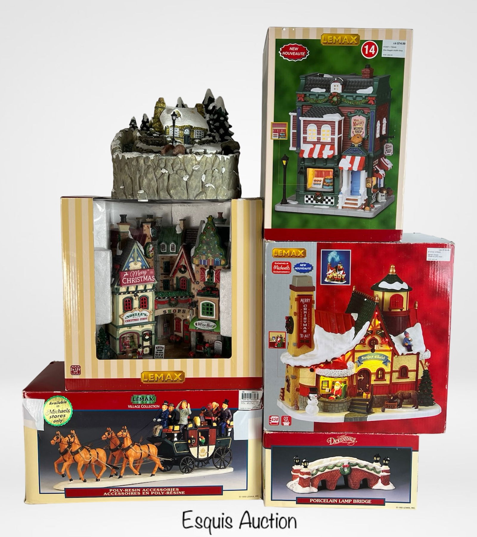 Lemax & Dept. 56 Christmas Village Buildings (1 of 2)