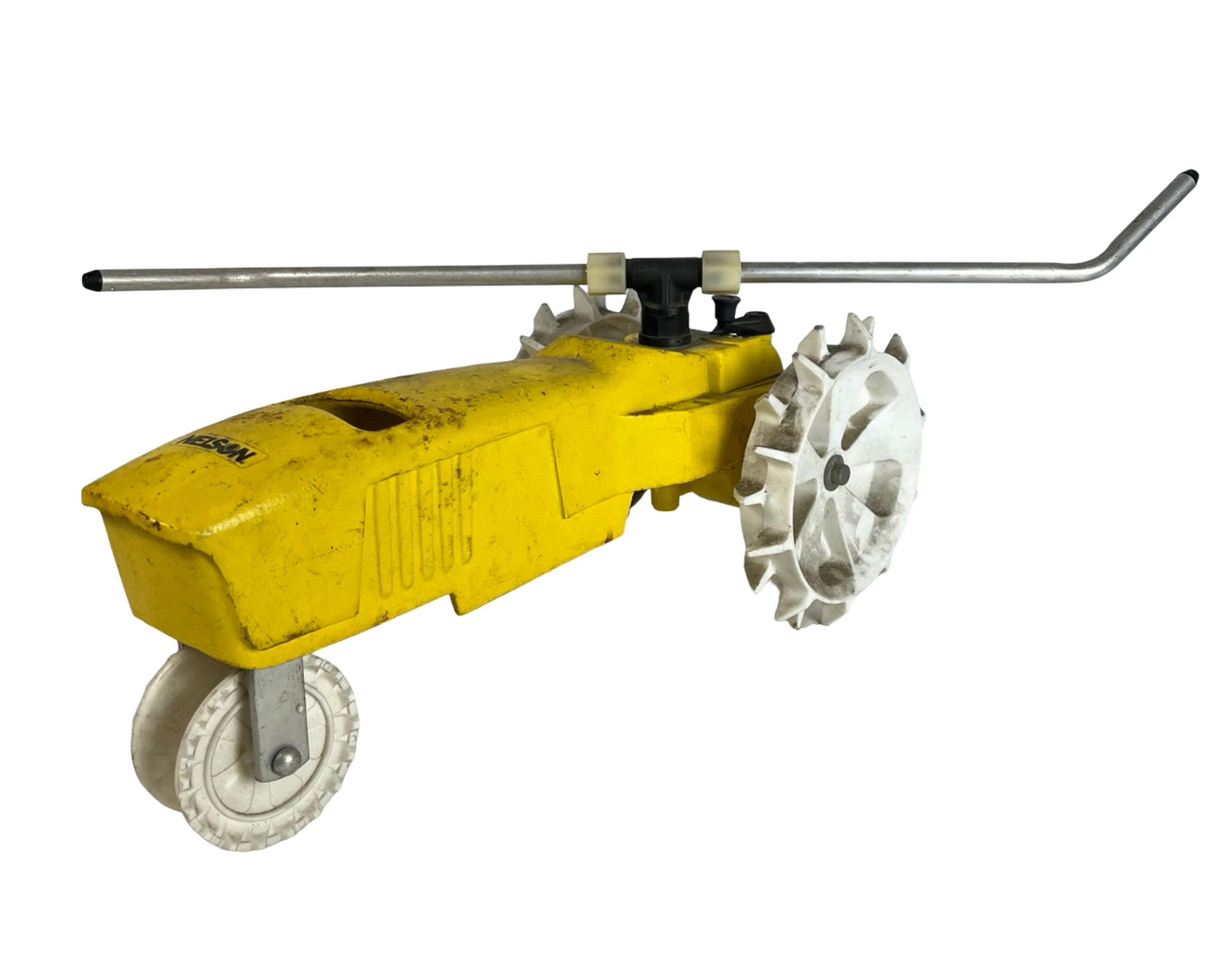 Vintage Nelson Cast Iron Tractor Lawn Sprinkler (1 of 4)