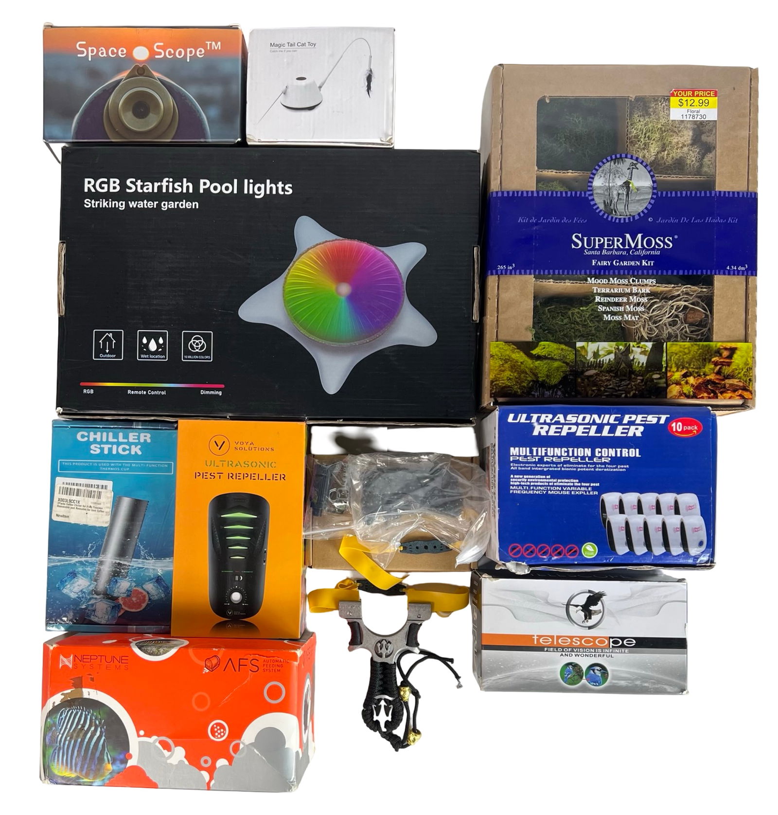 Lot of Mixed Electronics, Tools & Gadgets- New (1 of 2)