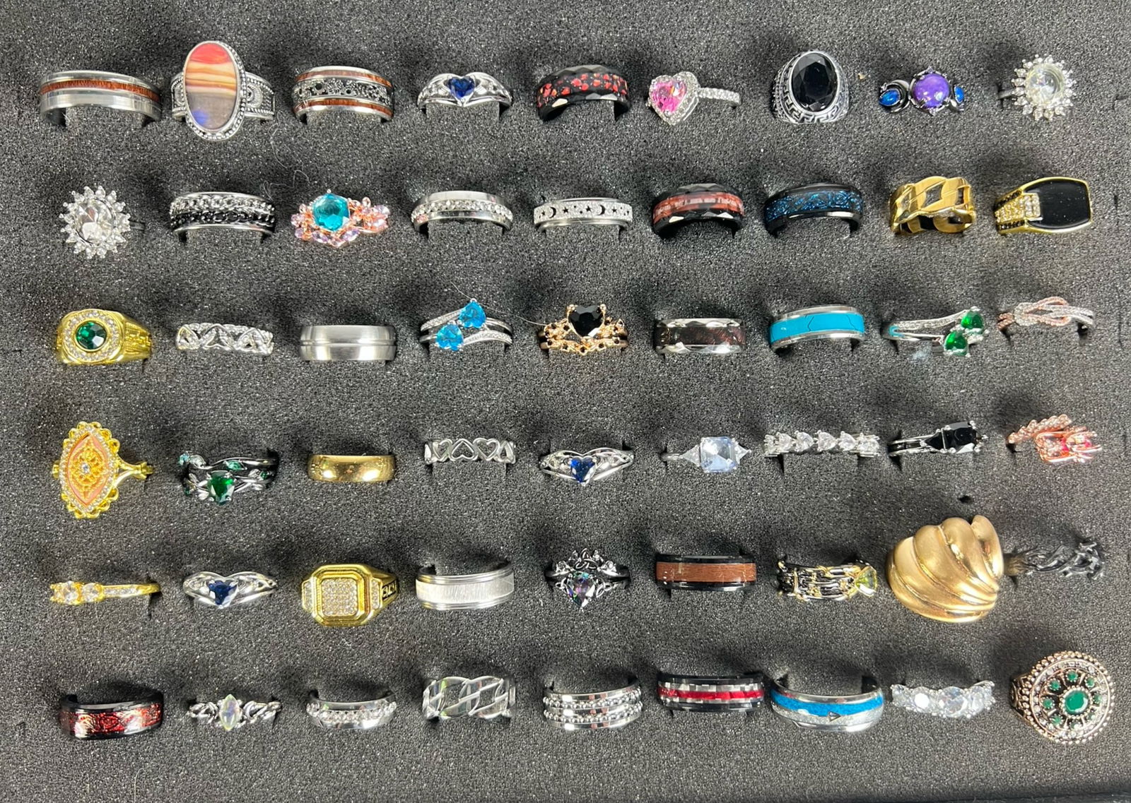 Collection of 54 Assorted Rings (1 of 3)