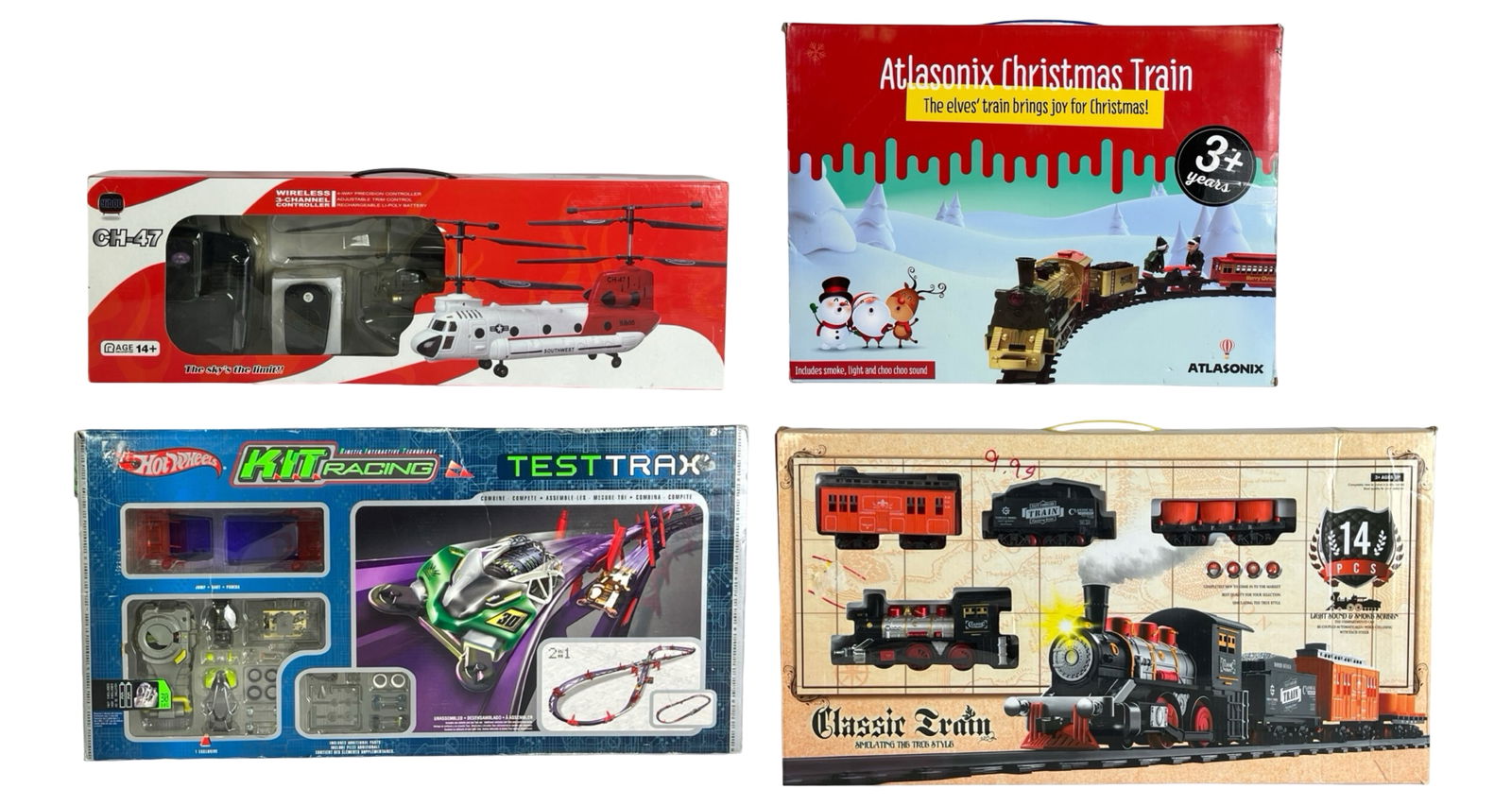 Lot of 4 Remote Control Toys and Toy Train Sets (1 of 5)