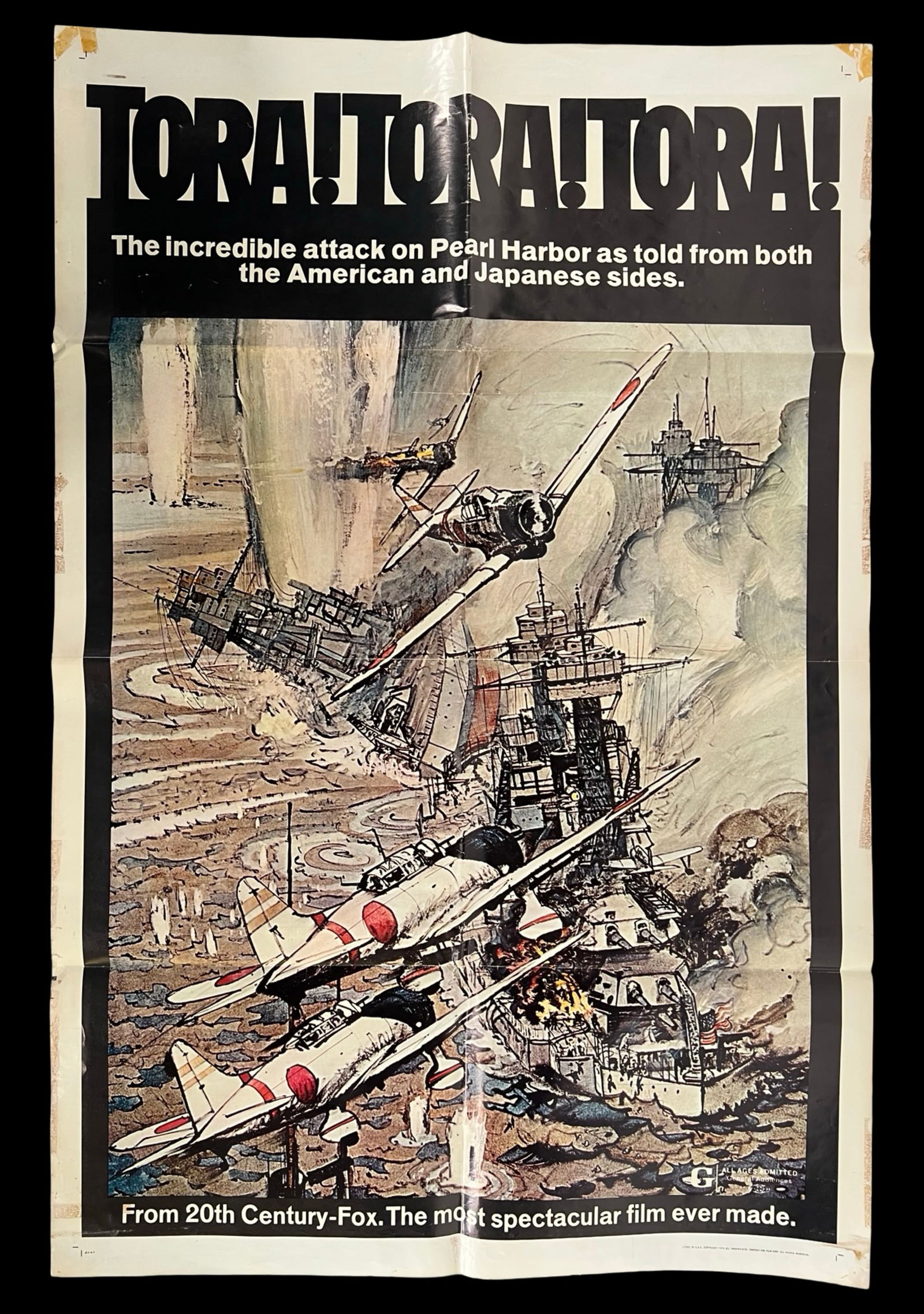 "Tora! Tora! Tora!" Pearl Harbor Epic Movie Poster (1 of 4)