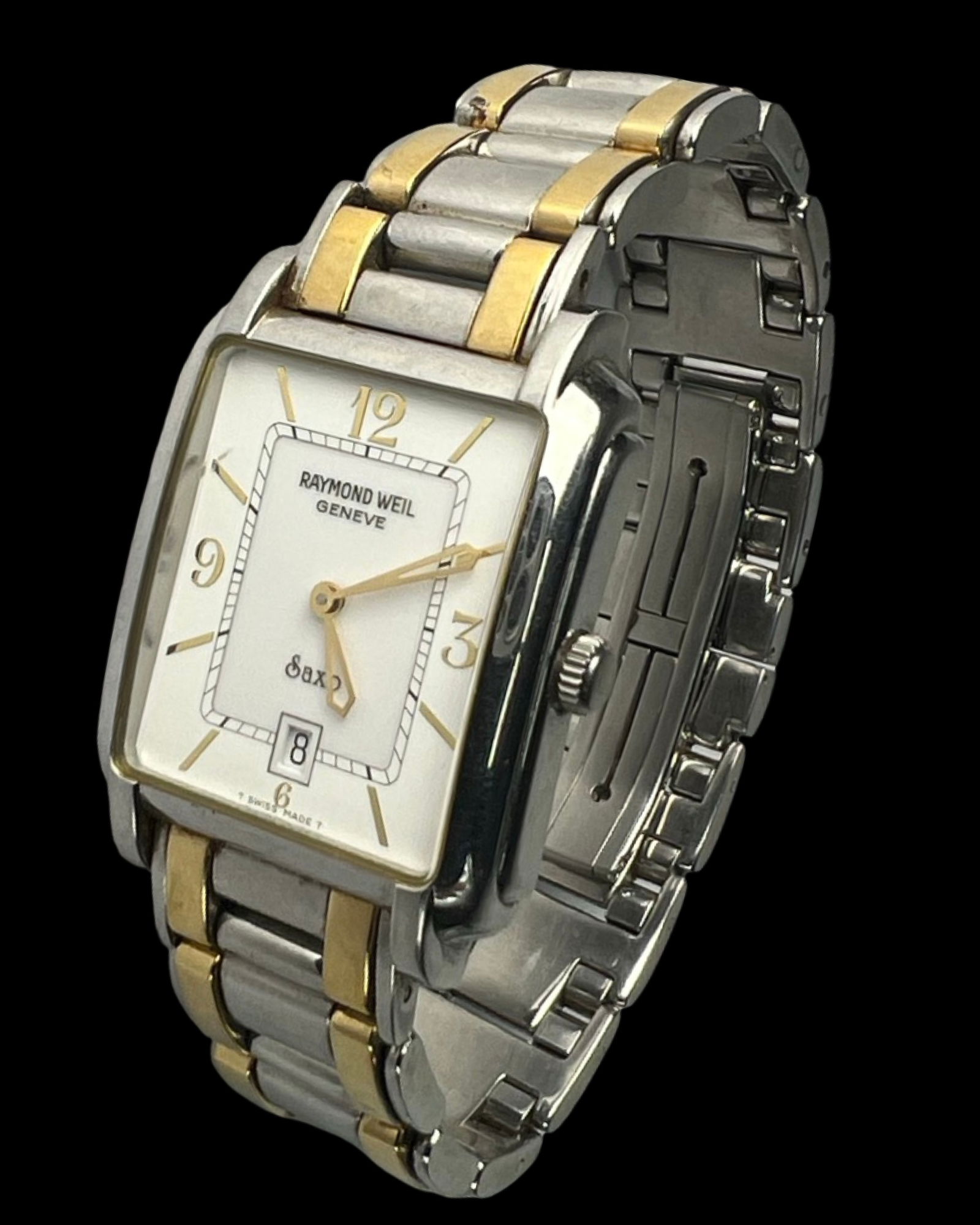 Raymond Weil Saxo Tank Wrist Watch 9110 (1 of 5)