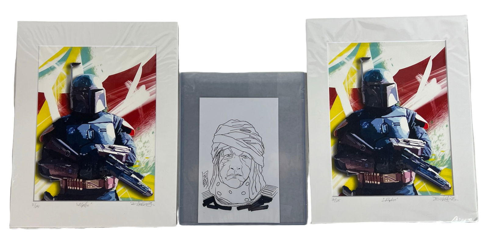 Star Wars Signed Art- Tom Hodges & David Weisberg (1 of 7)