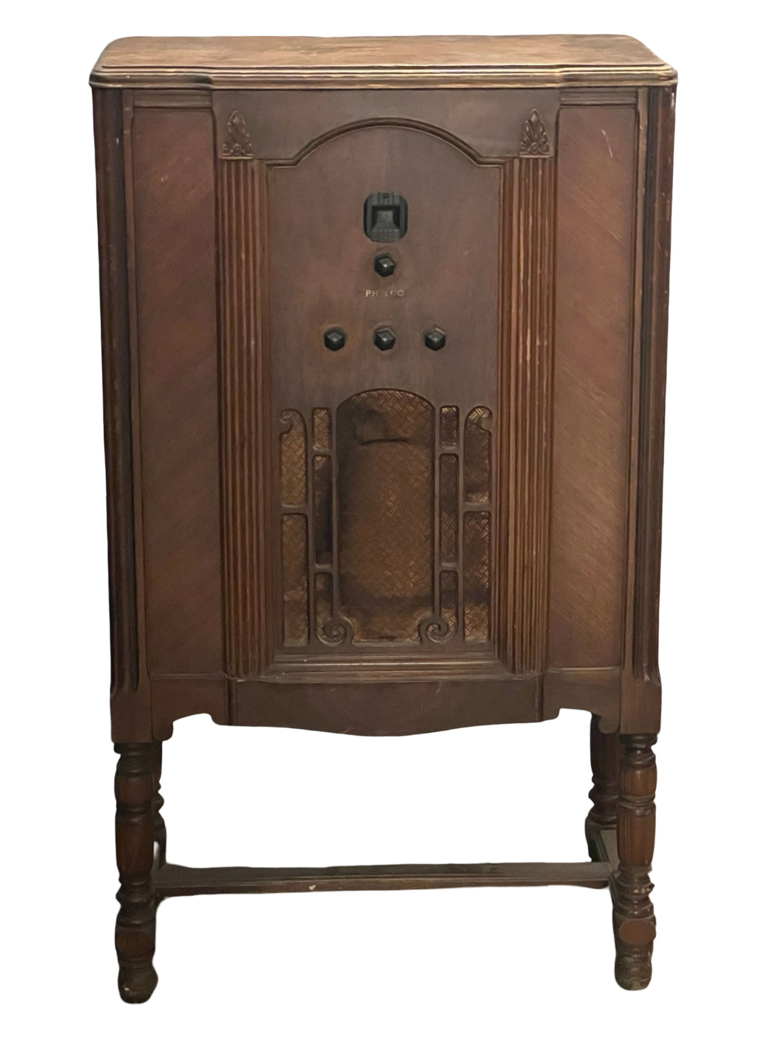 1930s Philco Floor-Standing Console Tube Radio (1 of 4)