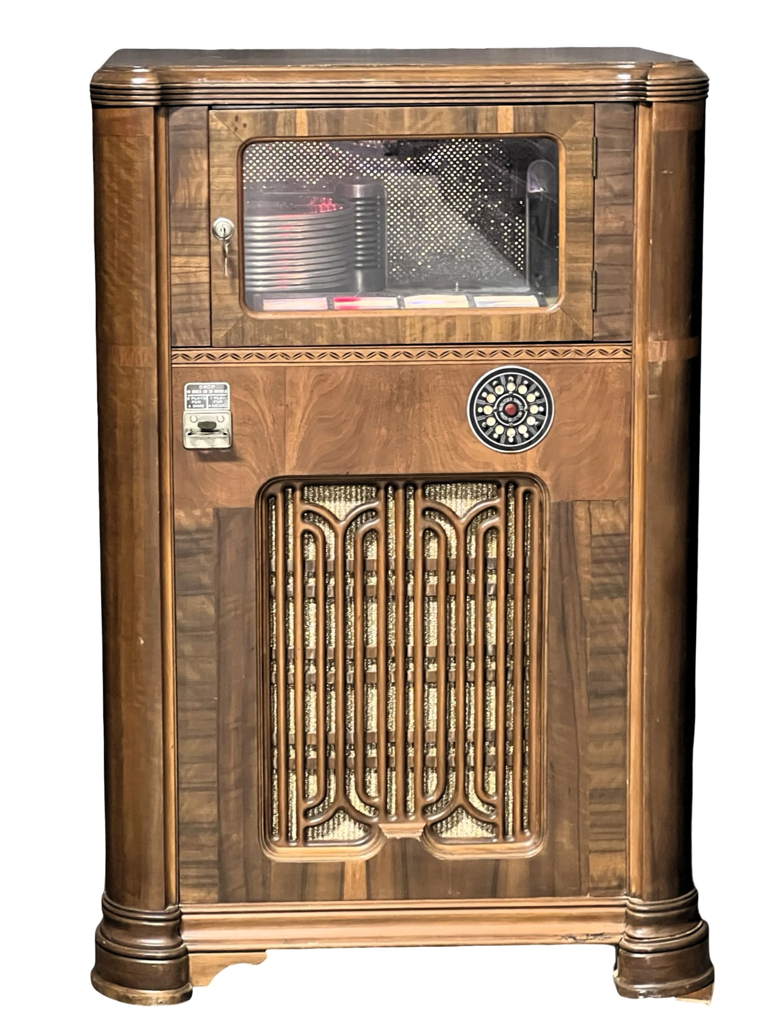 Wurlitzer Simplex Phonograph Jukebox Model P-12 (1 of 9)