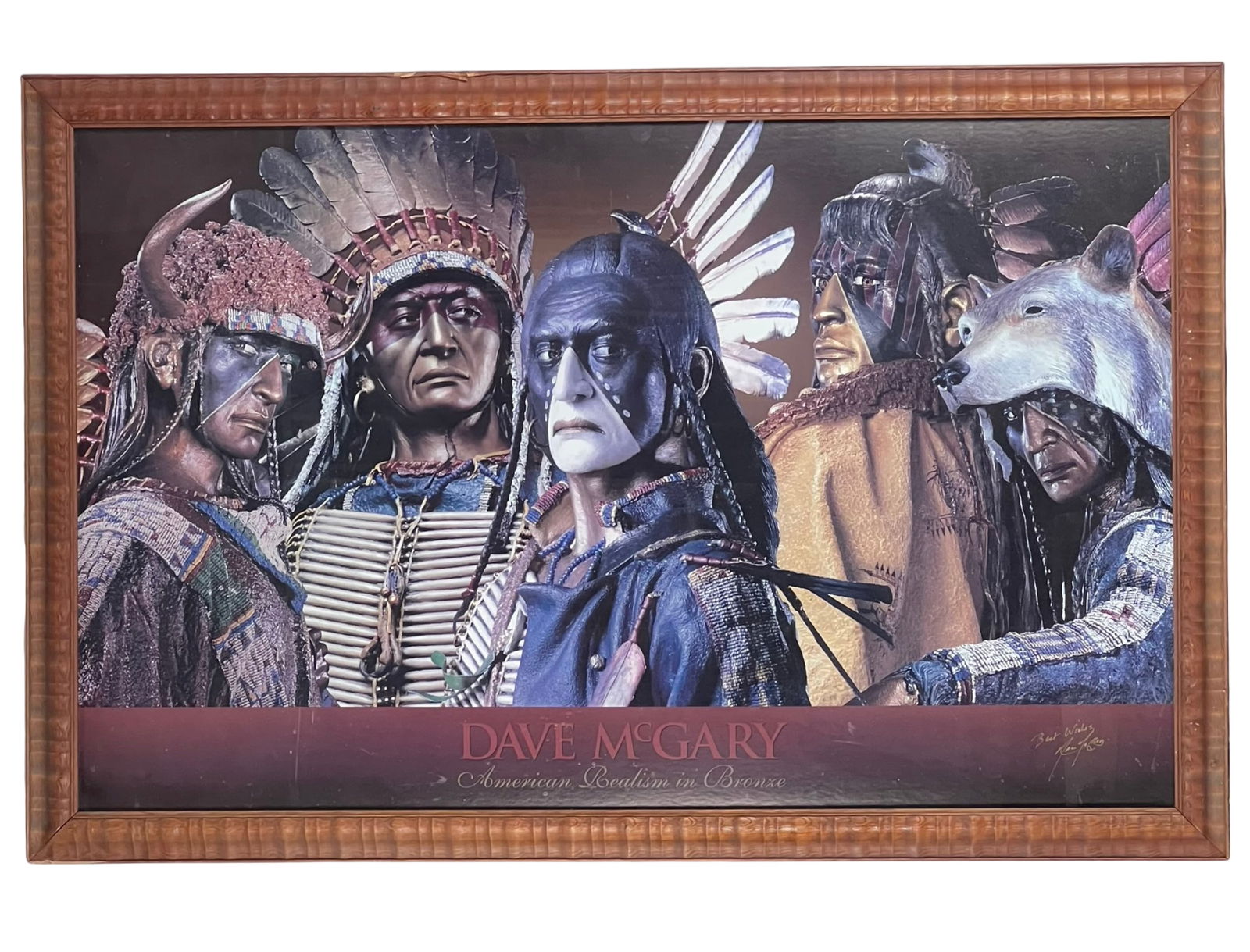 Dave McGary Signed "American Realism in Bronze" (1 of 3)