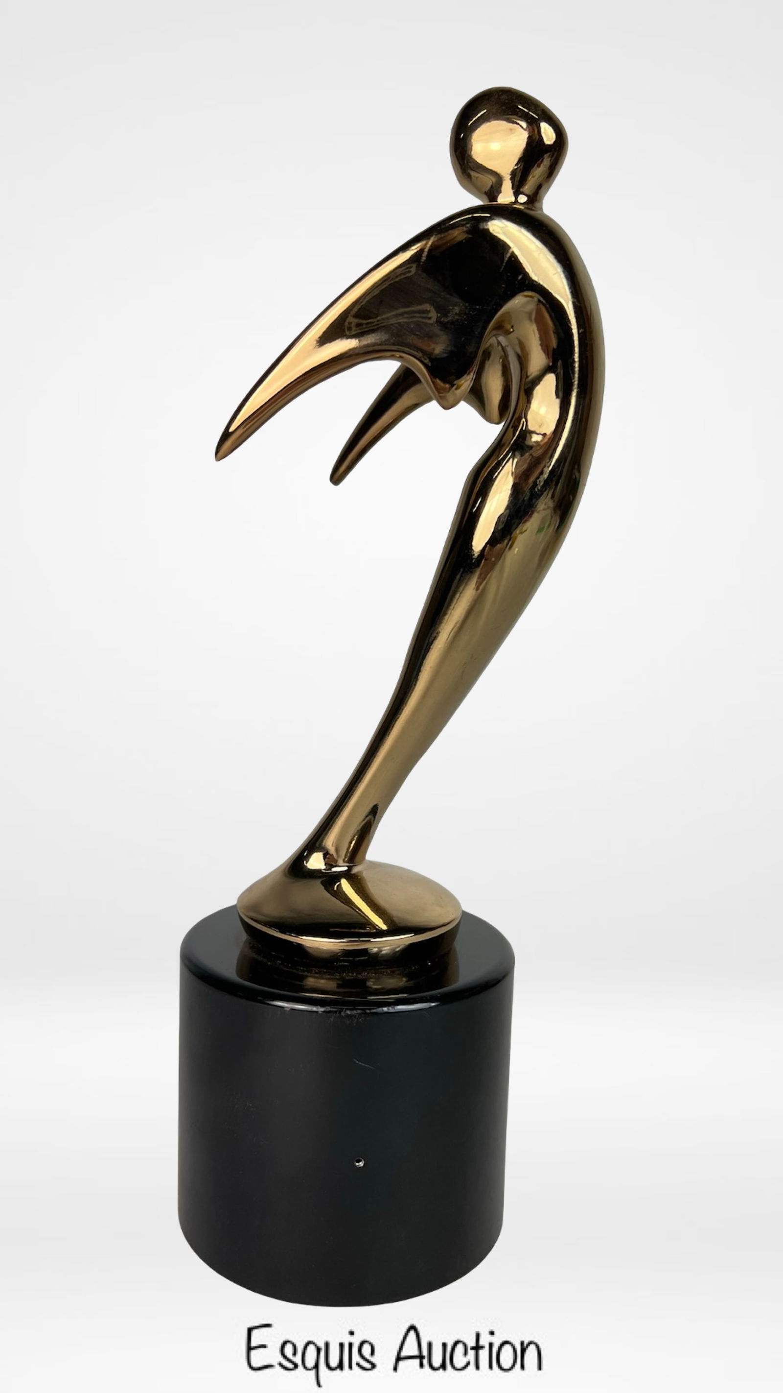 Art Deco Flying Figure Telly Award Statue (1 of 3)