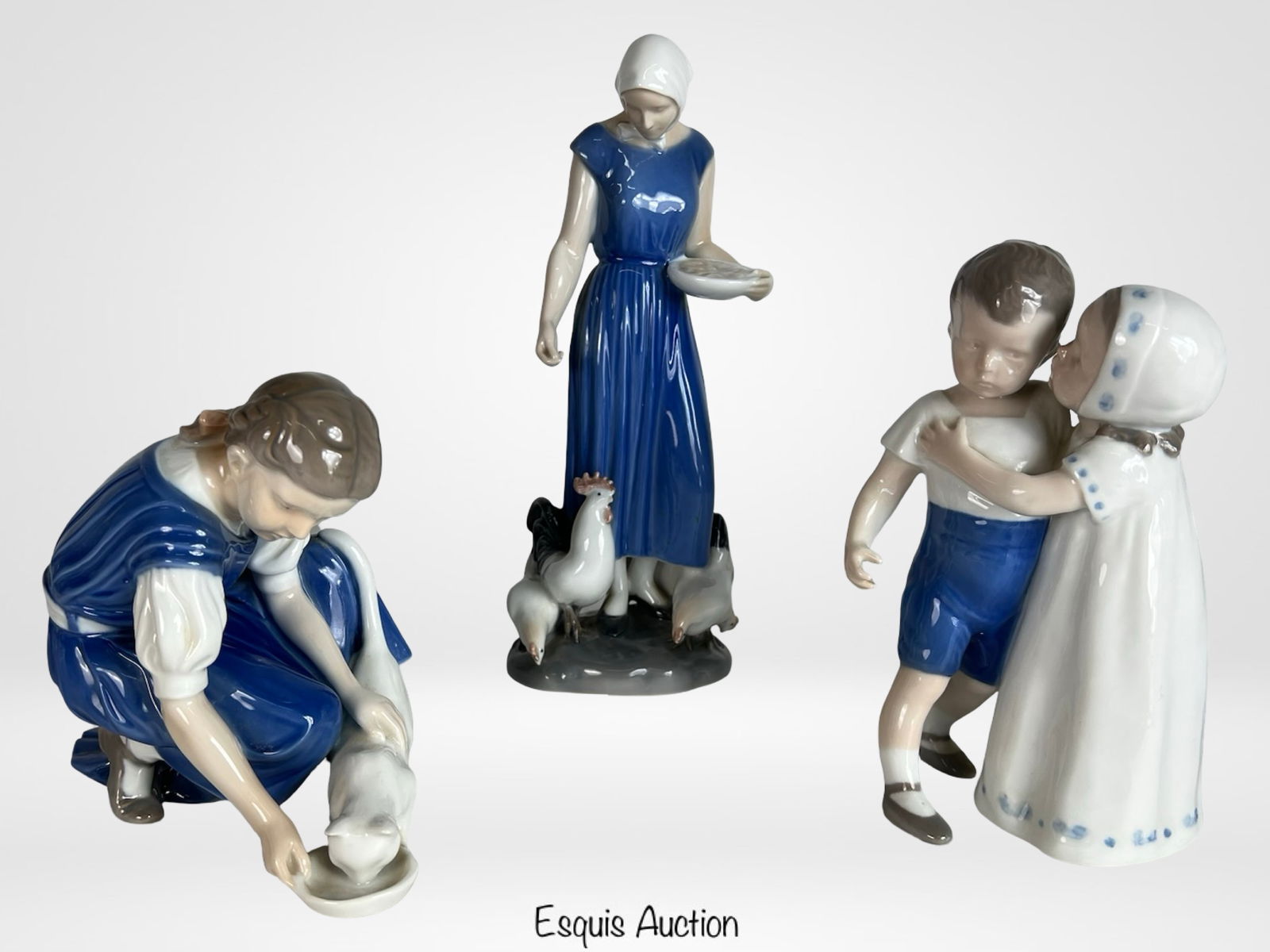 B&G Bing & Grøndahl Porcelain Figurines (1 of 3)