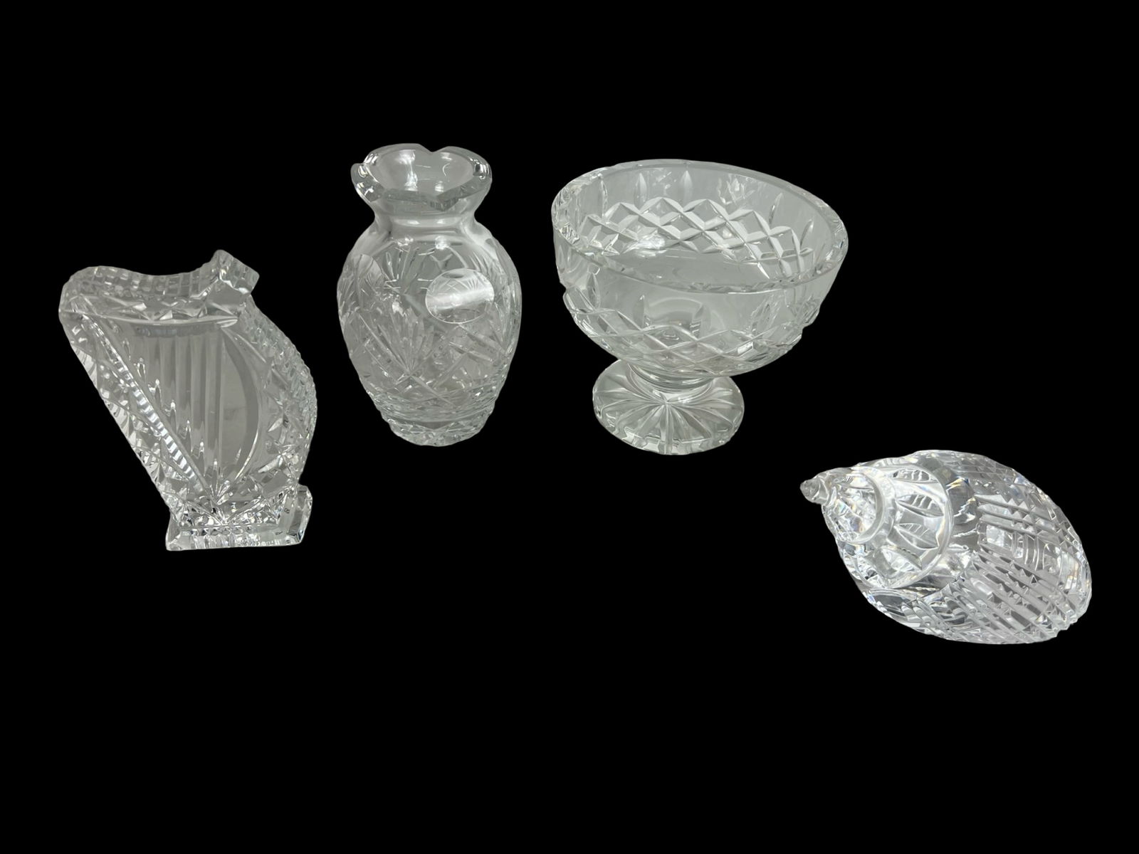 Waterfordt Crystal- Paperweighs & Bowl (1 of 3)