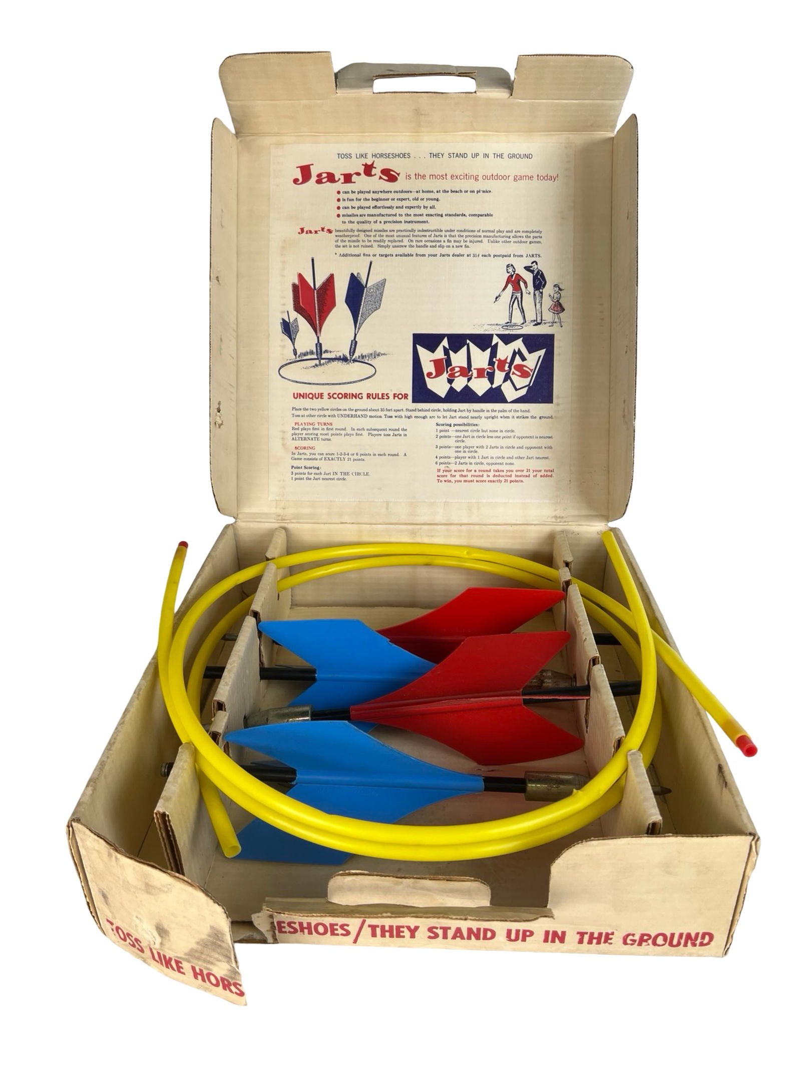 Vintage Jarts Outdoor Missile Darts Game (1 of 7)