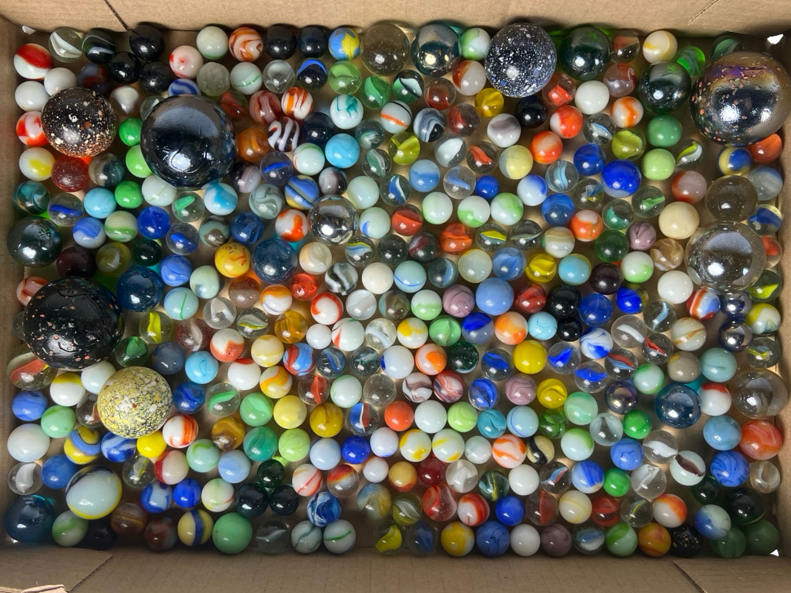 Assorted Vintage Marble Collection incl. Shooters (1 of 4)