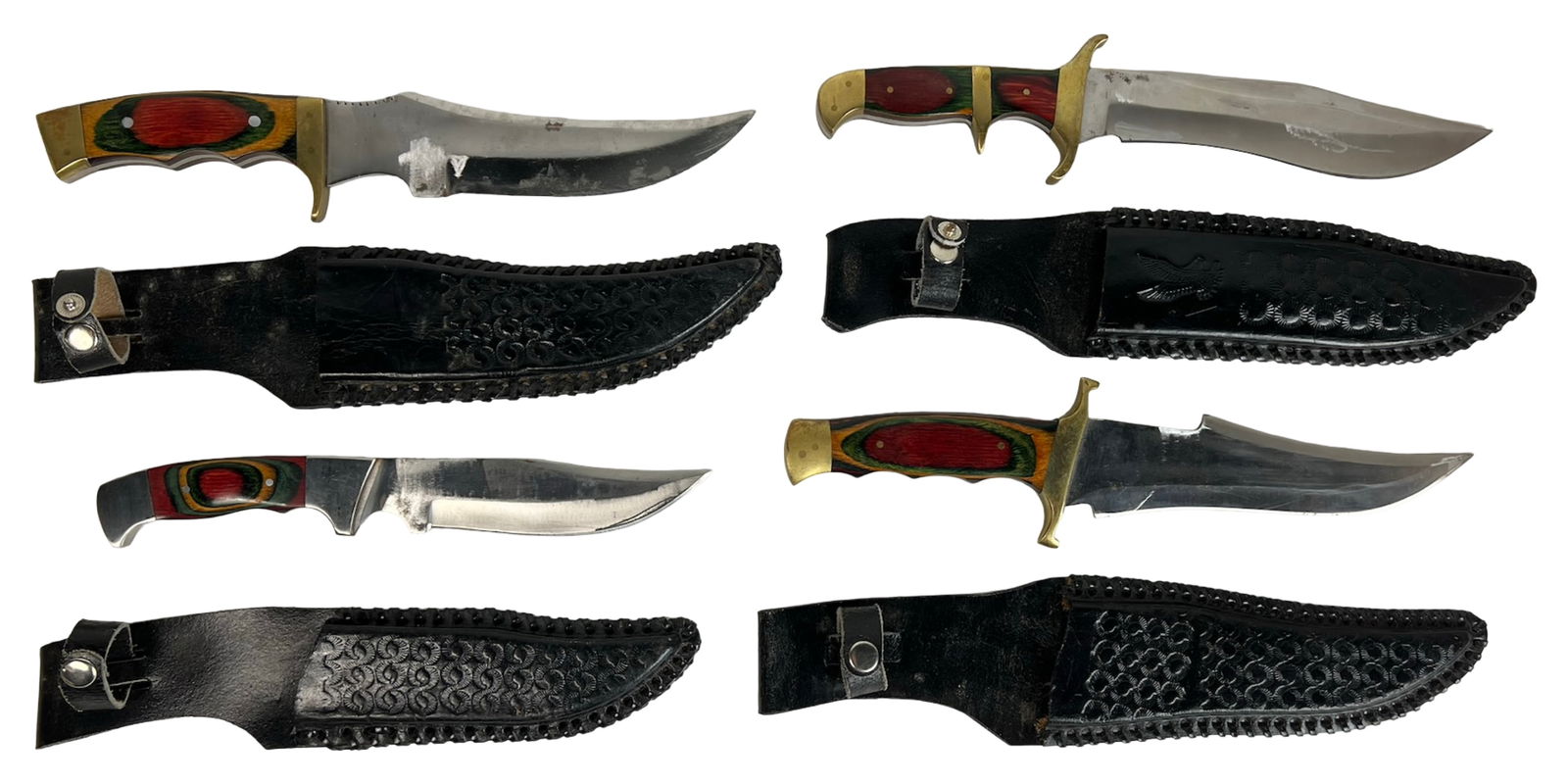 Vintage Hunting Survival Fixed Blade Knives (1 of 3)