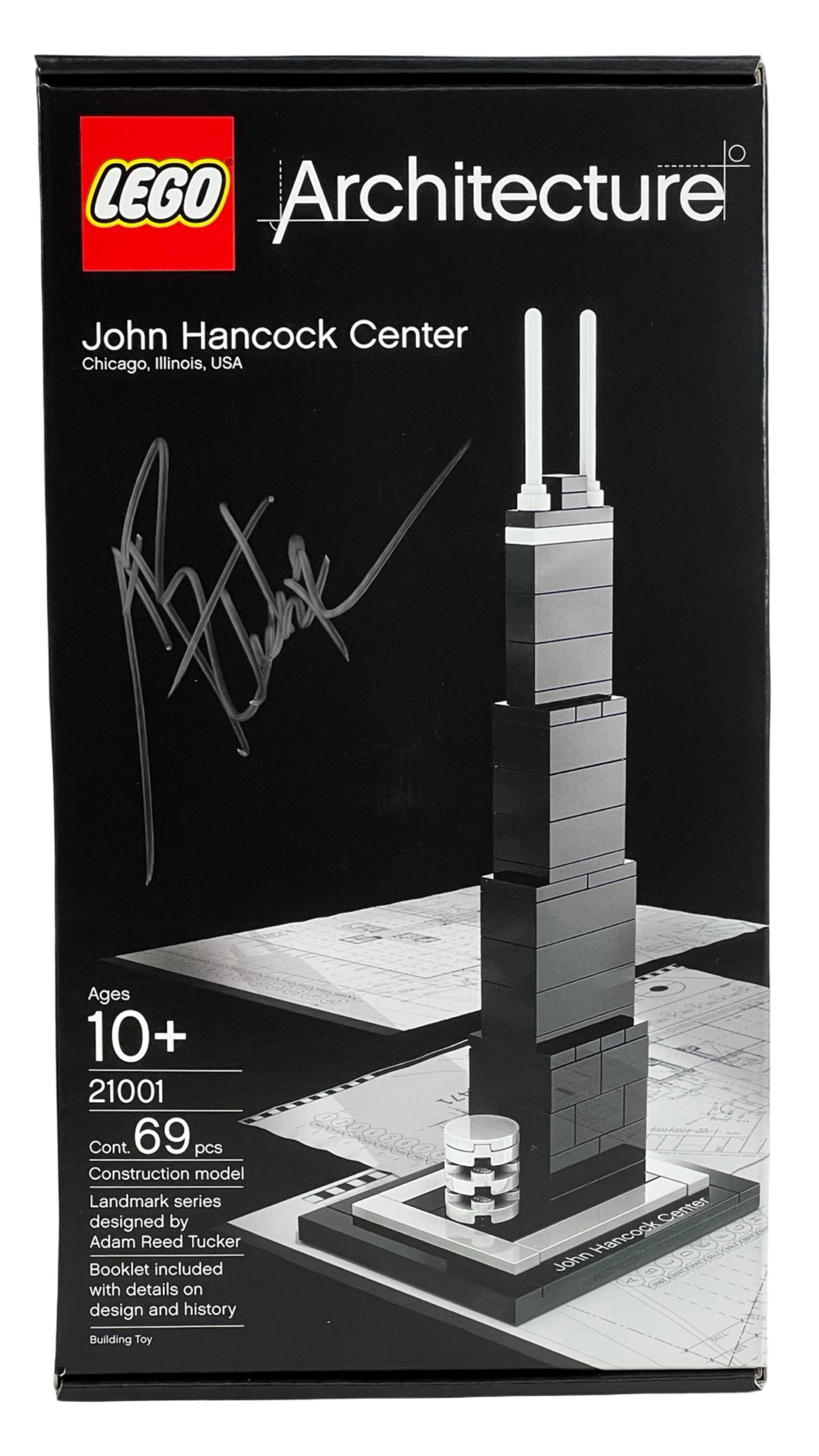 LEGO Architecture John Hancock Center Set- Signed (1 of 3)