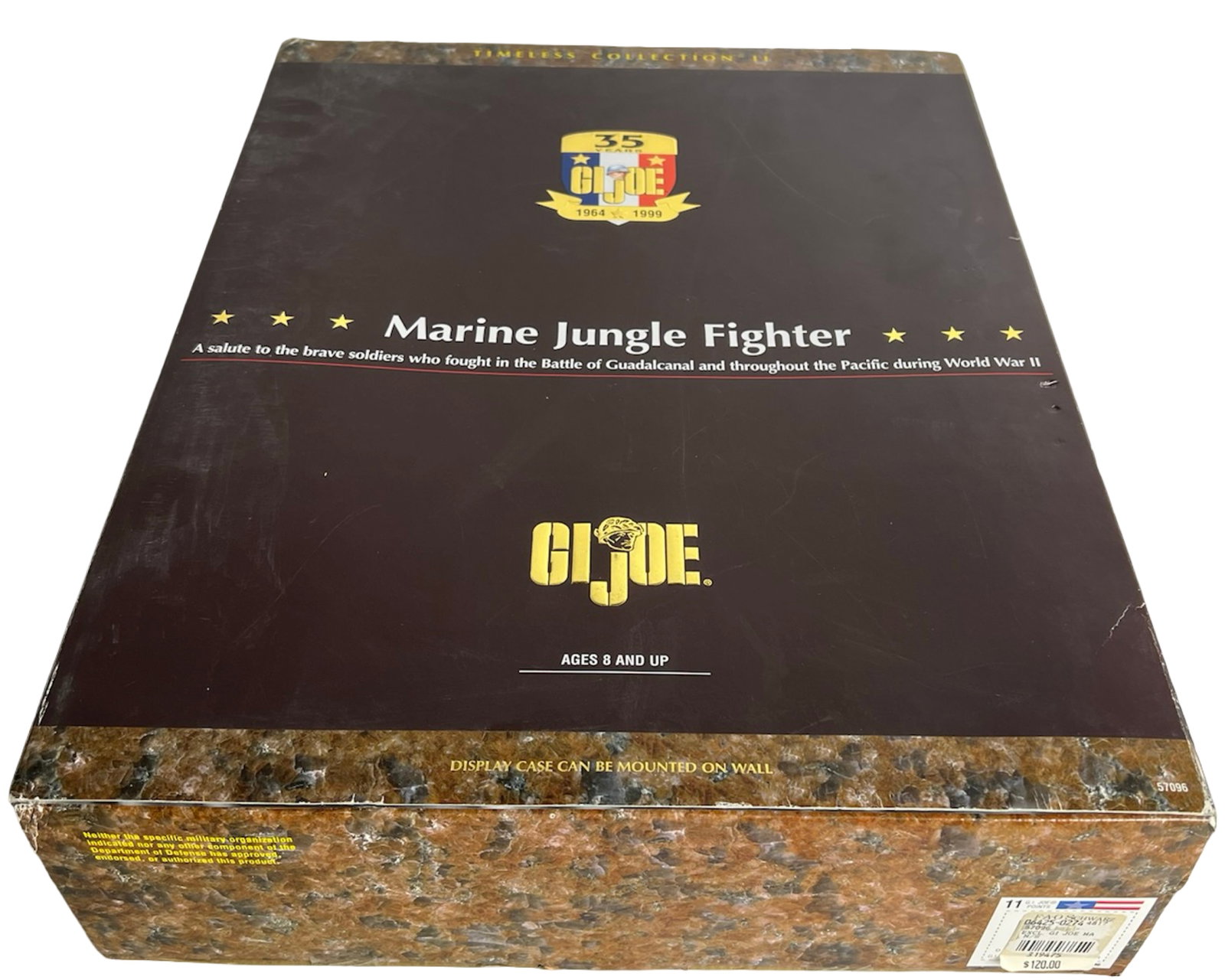 G.I. Joe Marine Jungle Fighter Timeless Collection: This G.I. Joe Marine Jungle Fighter set from the Timeless Collection II honors the brave U.S. Marines who fought in the Battle of Guadalcanal during World War II. Housed in a display case, the set fea