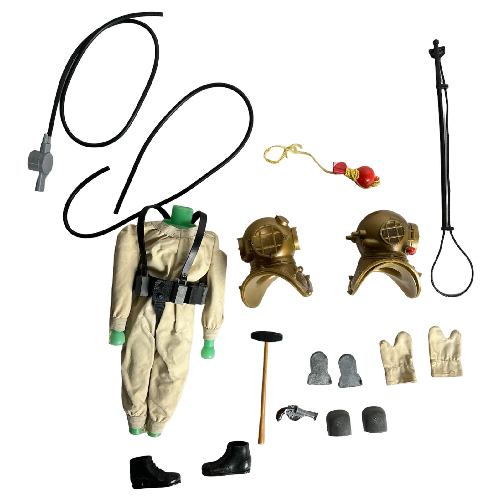 Vintage GI Joe Deep Sea Diver Suit Set (1 of 2)