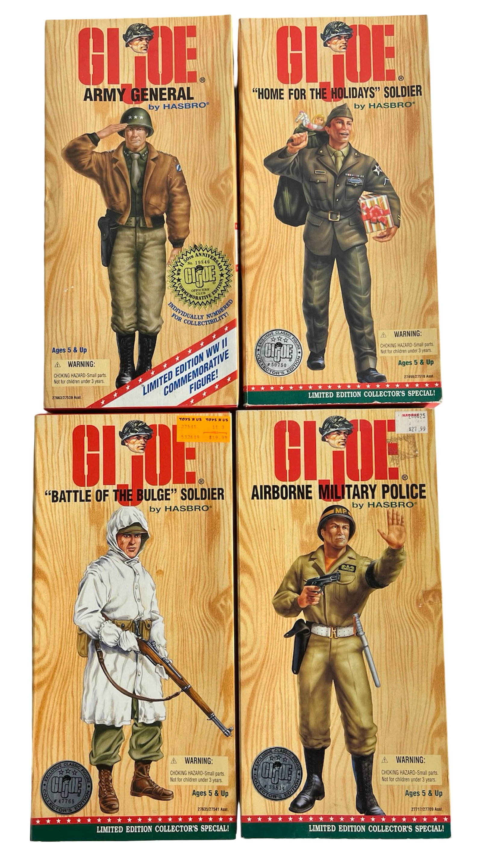 4 GI Joe Limited Edition 12" Collector Figures (1 of 6)