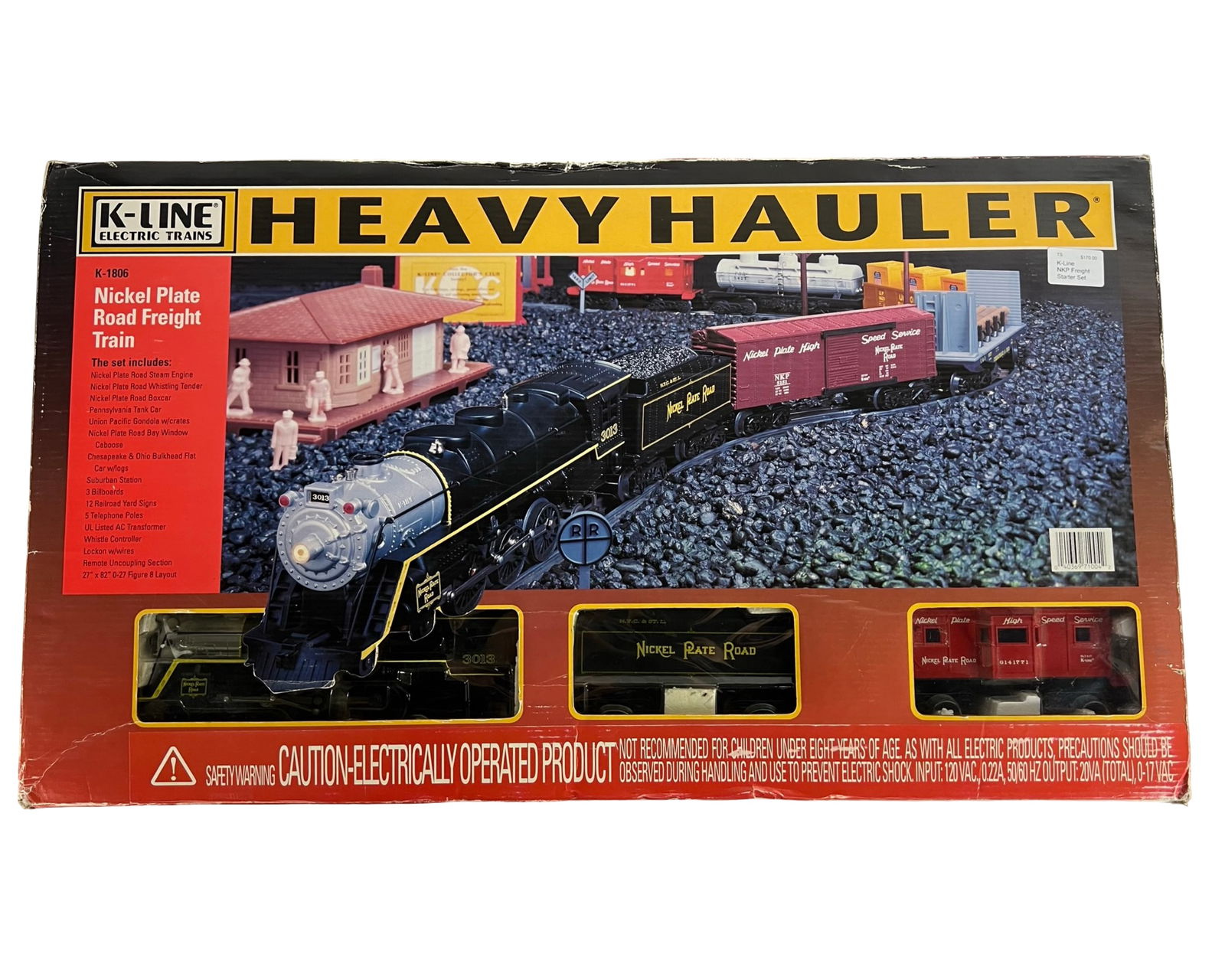 K-Line Heavy Hauler Nickel Plate Train Set (1 of 4)