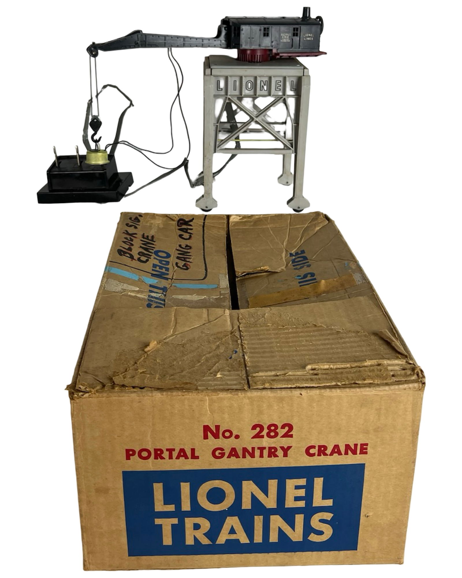 Lionel No. 282 Portal Gantry Crane w Original Box (1 of 2)