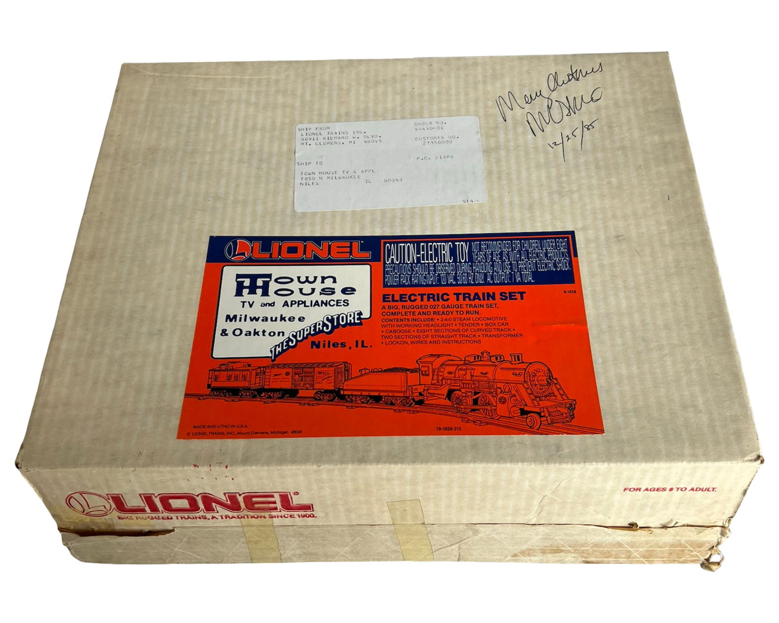 Lionel Train Set - Town House TV  Promo Edition (1 of 5)