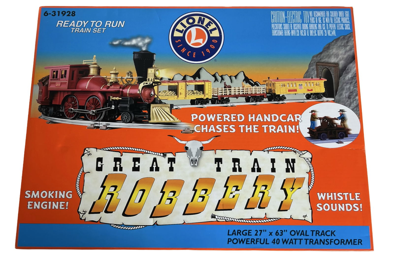 Lionel "Great Train Robbery" Electric Train Set (1 of 3)