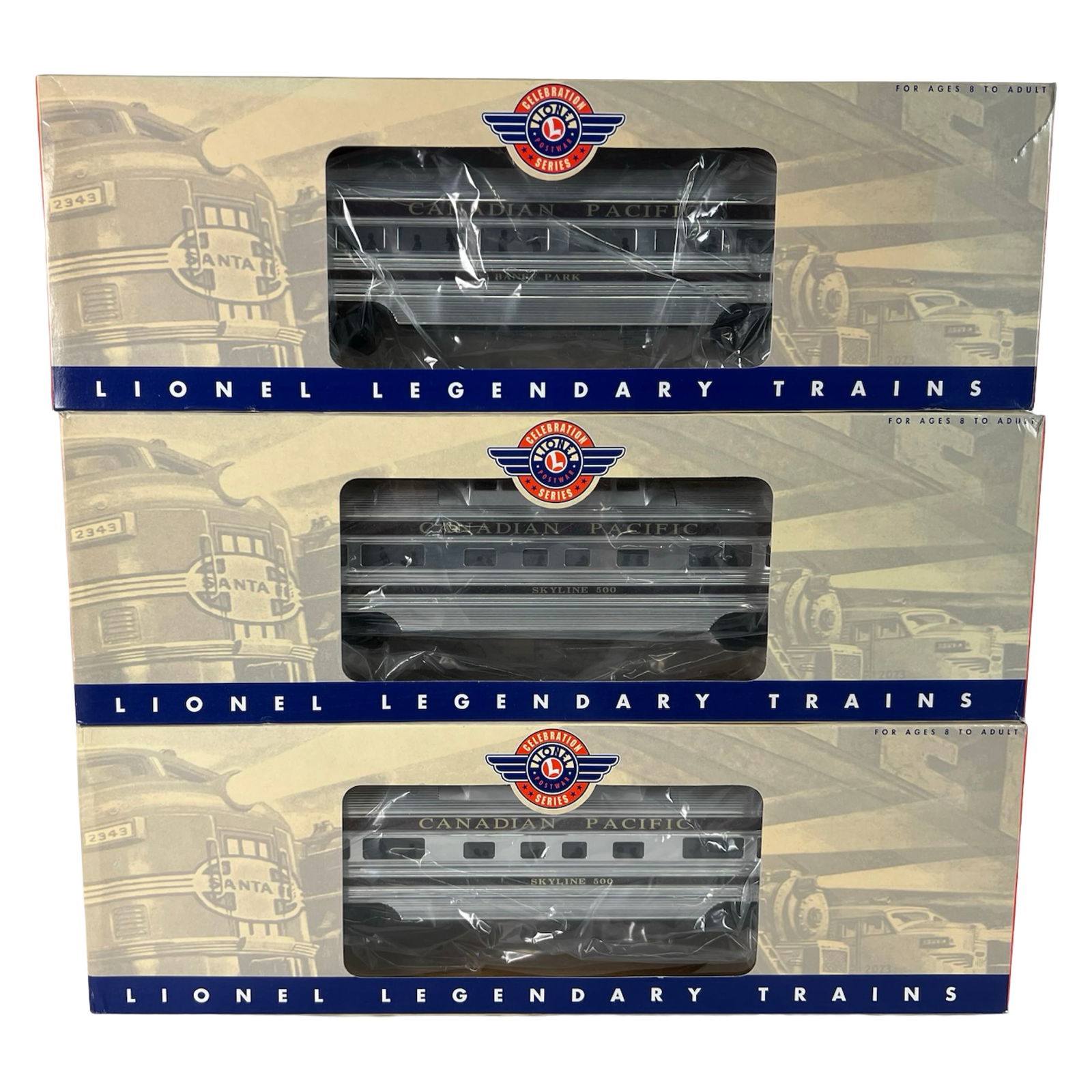 Lionel Canadian Pacific Aluminum Passenger Cars (1 of 3)