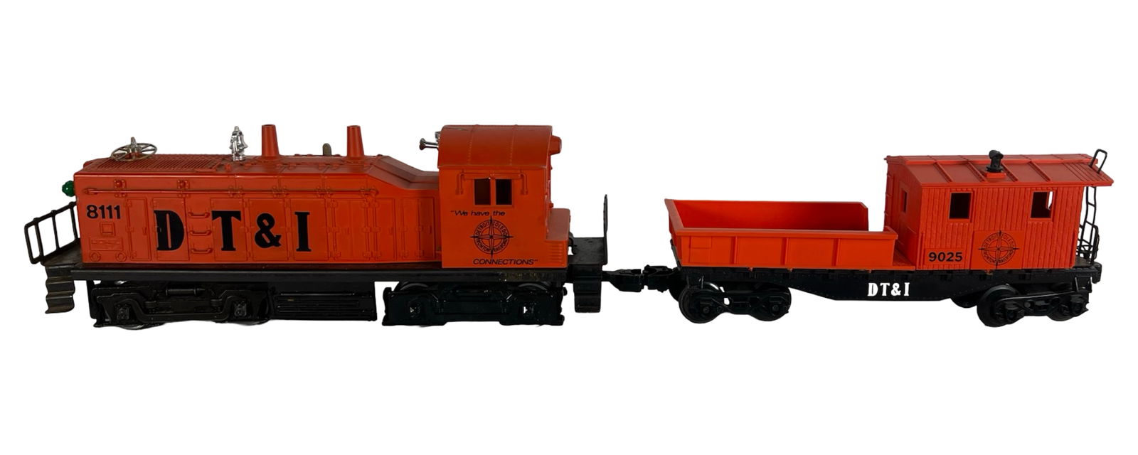 Lionel DT&I NW-2 Diesel Switcher with Caboose (1 of 5)