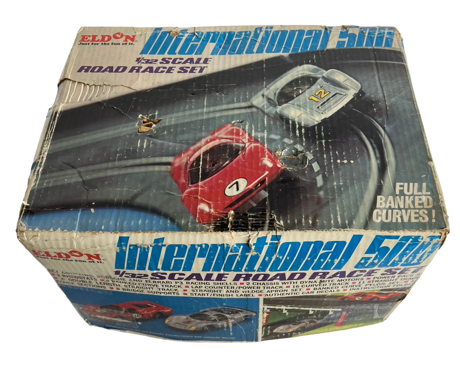 1960s Eldon International 500 1/32  Road Race Set (1 of 4)