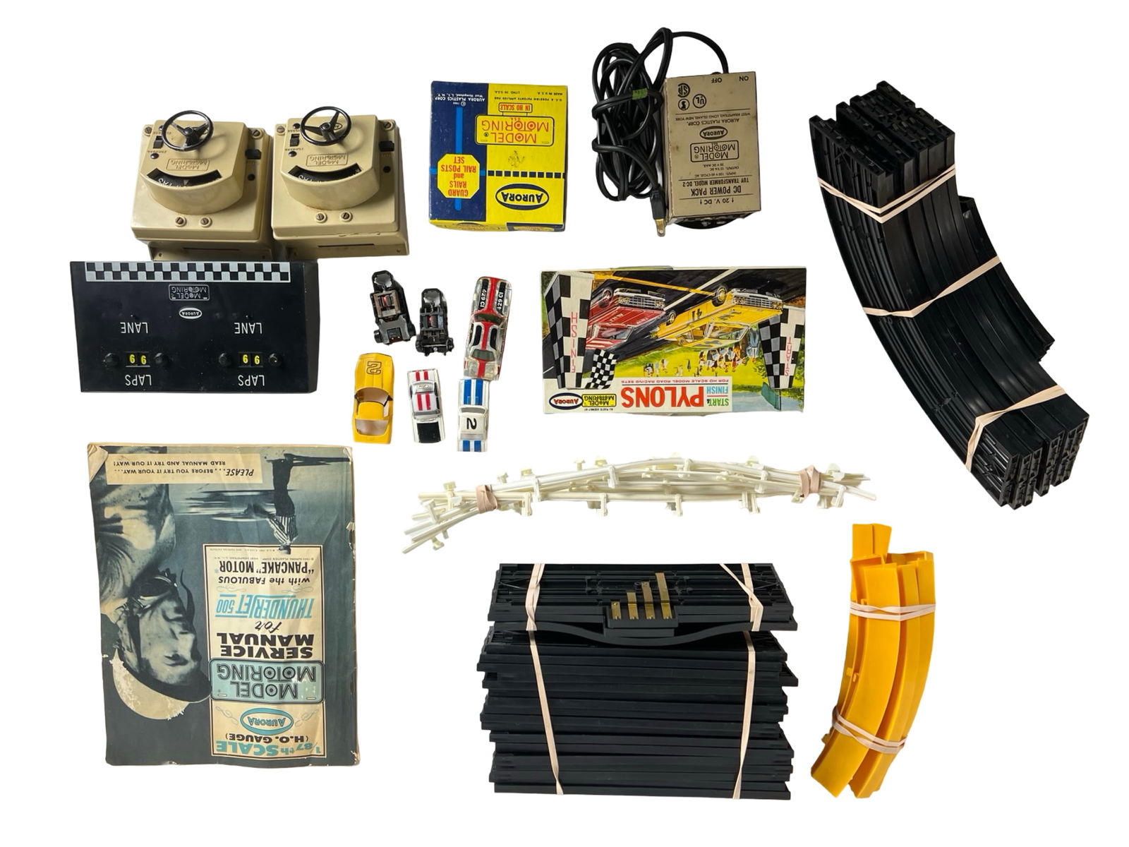 1963 Aurora ThunderJet 500  Slot Car Set (1 of 5)