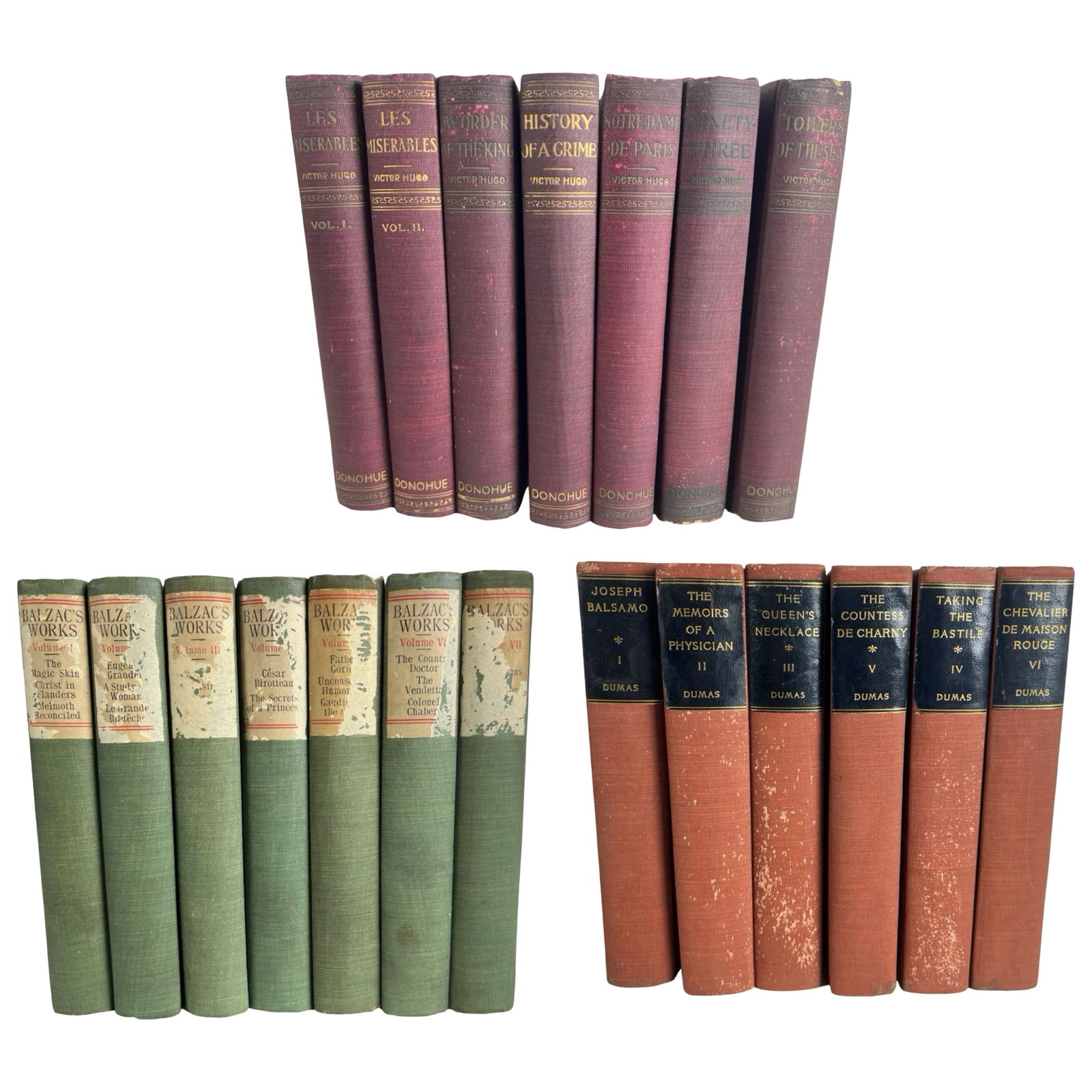 Antique Literature Book Collections - 3 Sets (1 of 13)