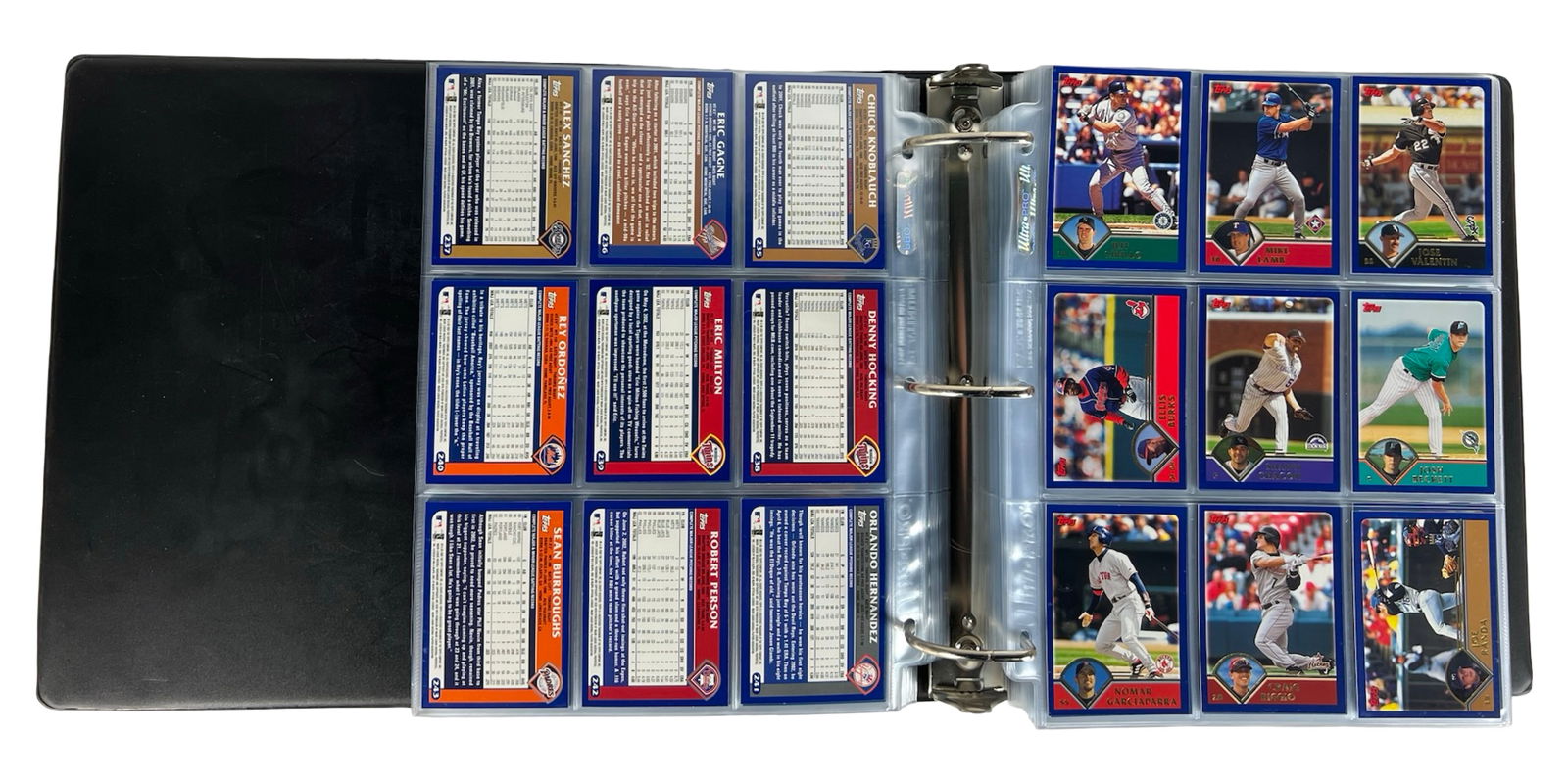 2003 Topps Baseball Card Binder - Stars, Rookies & (1 of 9)